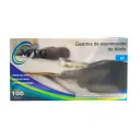 Guante No Estéril De Nitrilo Talla Mediano 100 Piezas