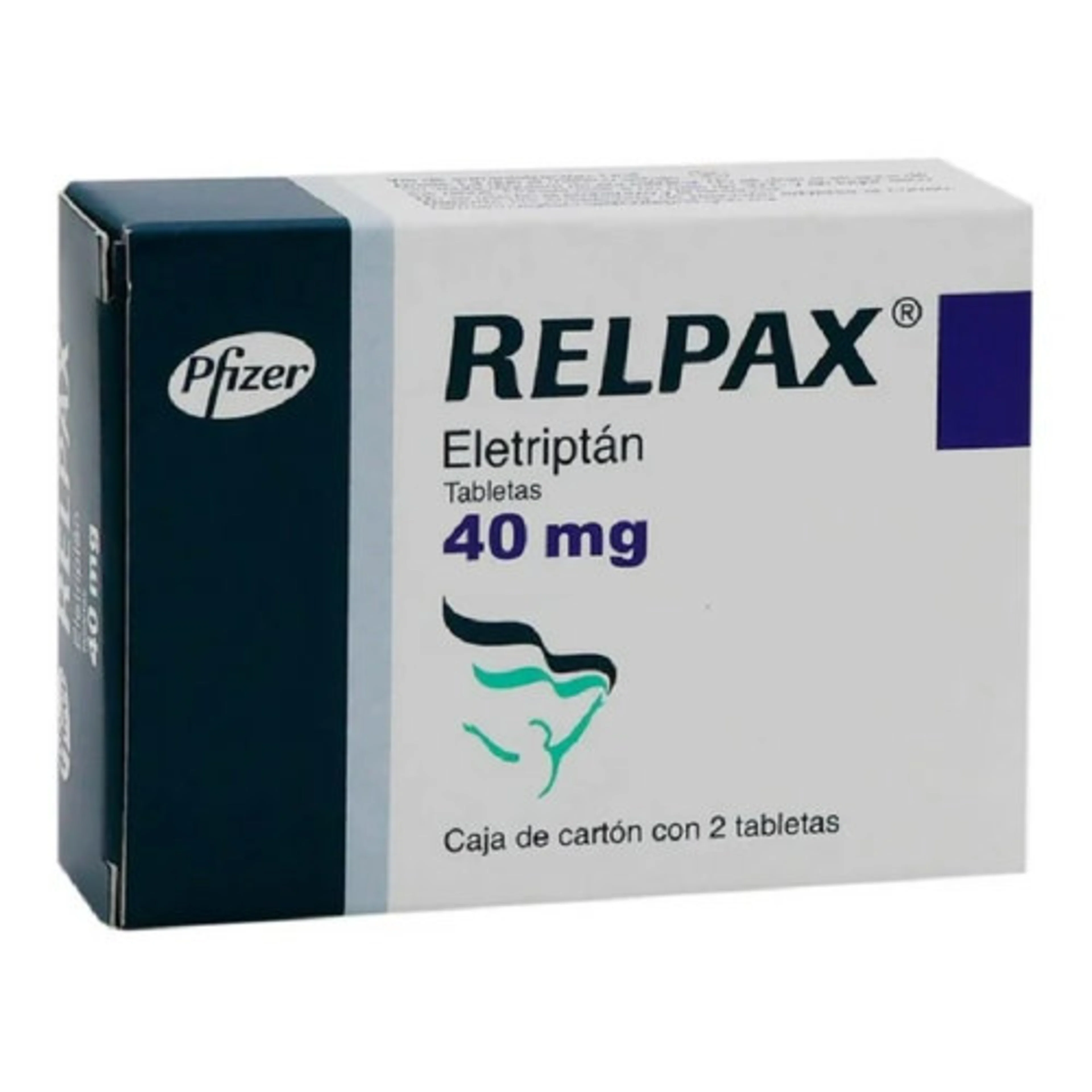 Relpax 40 Mg Con 2 Tabletas