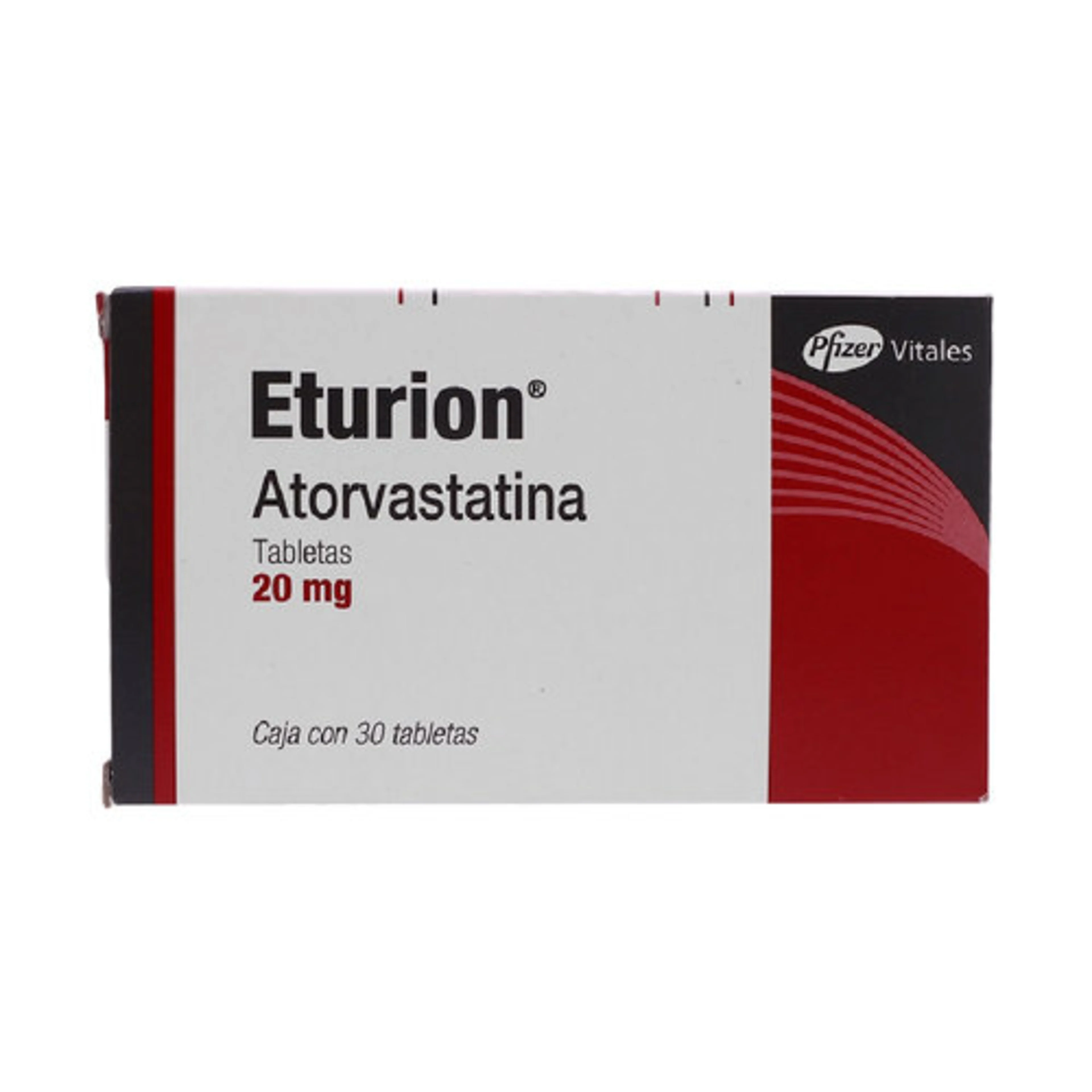 Eturion 20 Mg Con 30 Tabletas