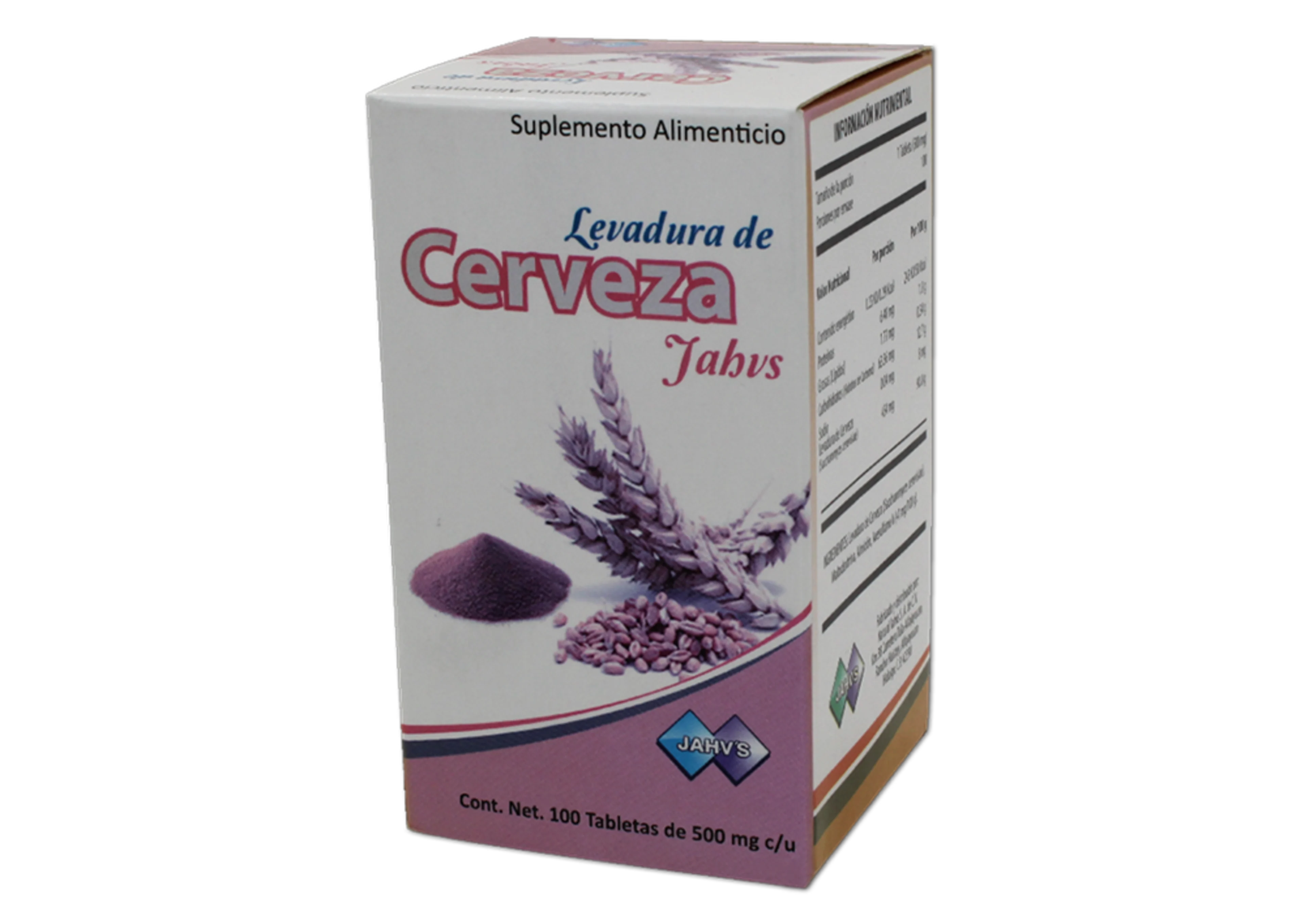 Levadura de Cerveza con 100 Tabletas