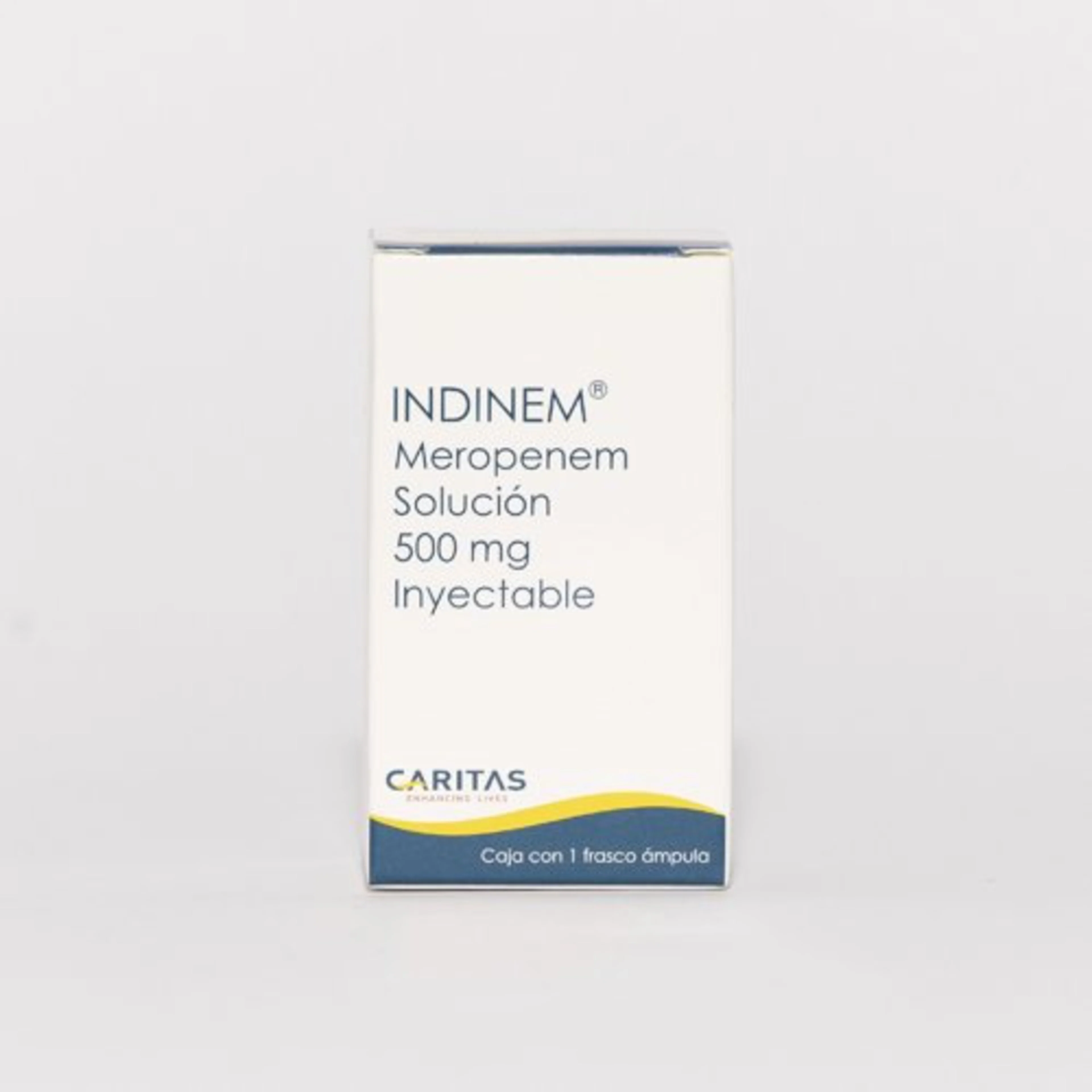 Indinem Meropenem 500 Mg Solución Inyectable