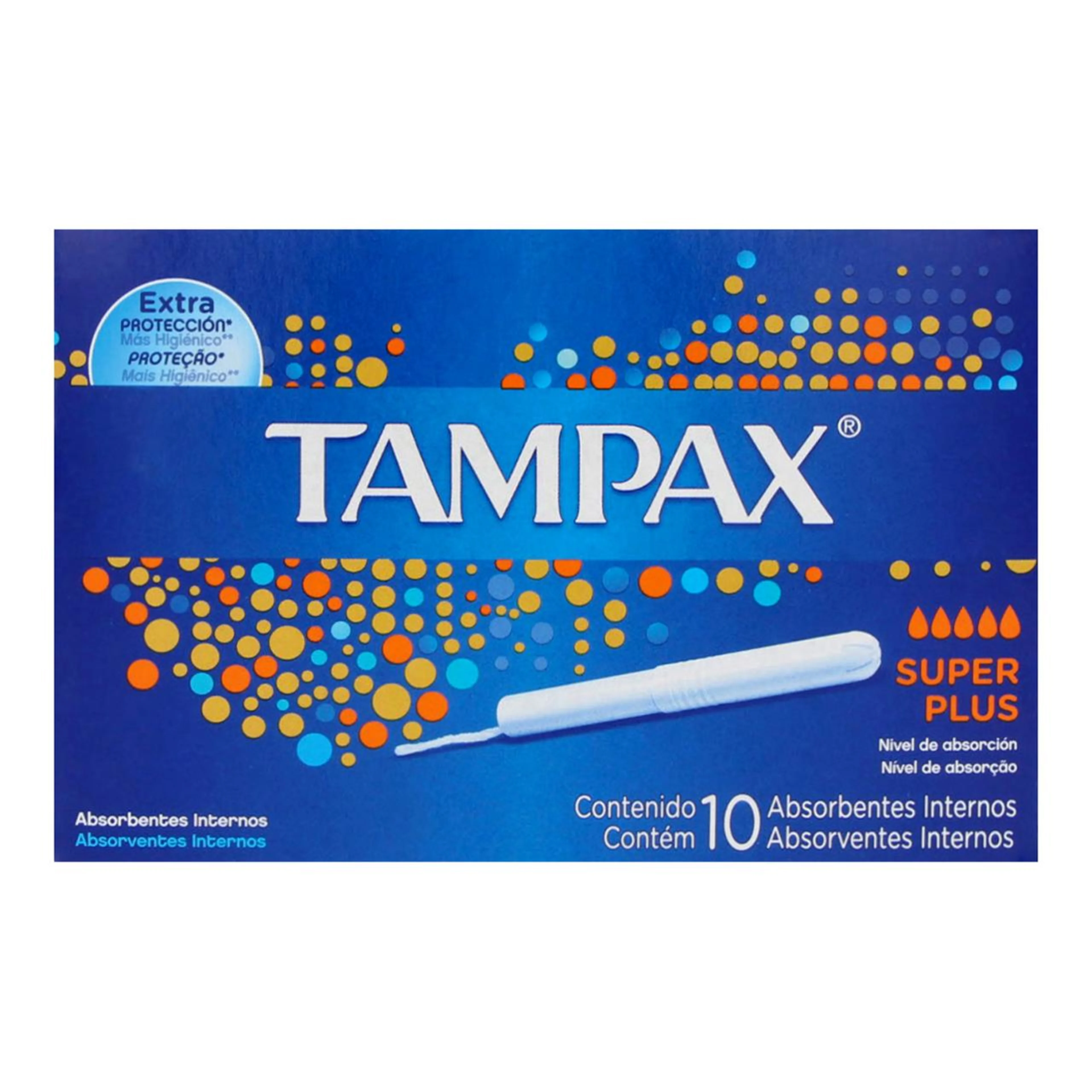 Tampax Super Plus Tampones Con 10 Unidades