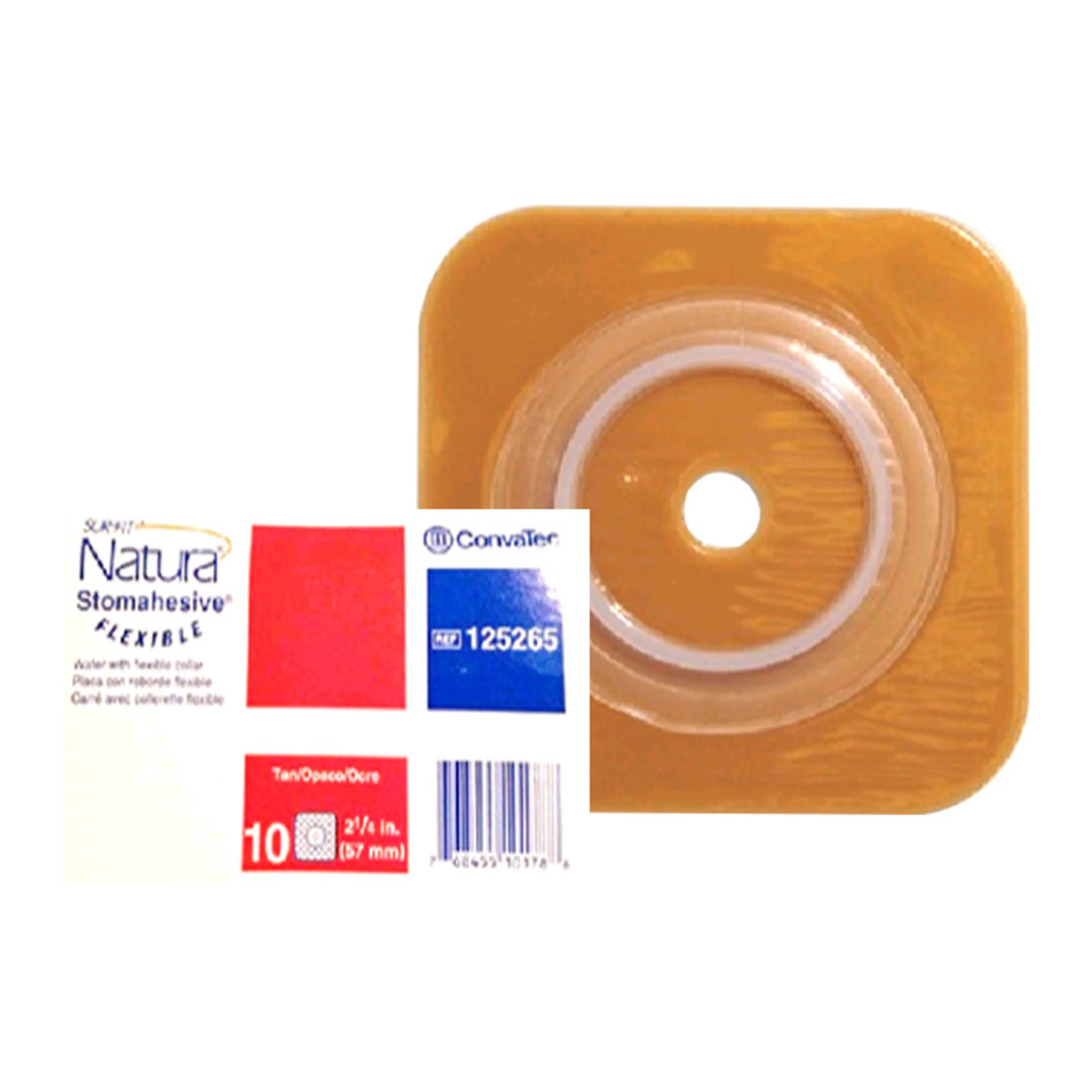 Surfit natura barrera flexible de 57 mm para colostomia 1 pieza bolsa
