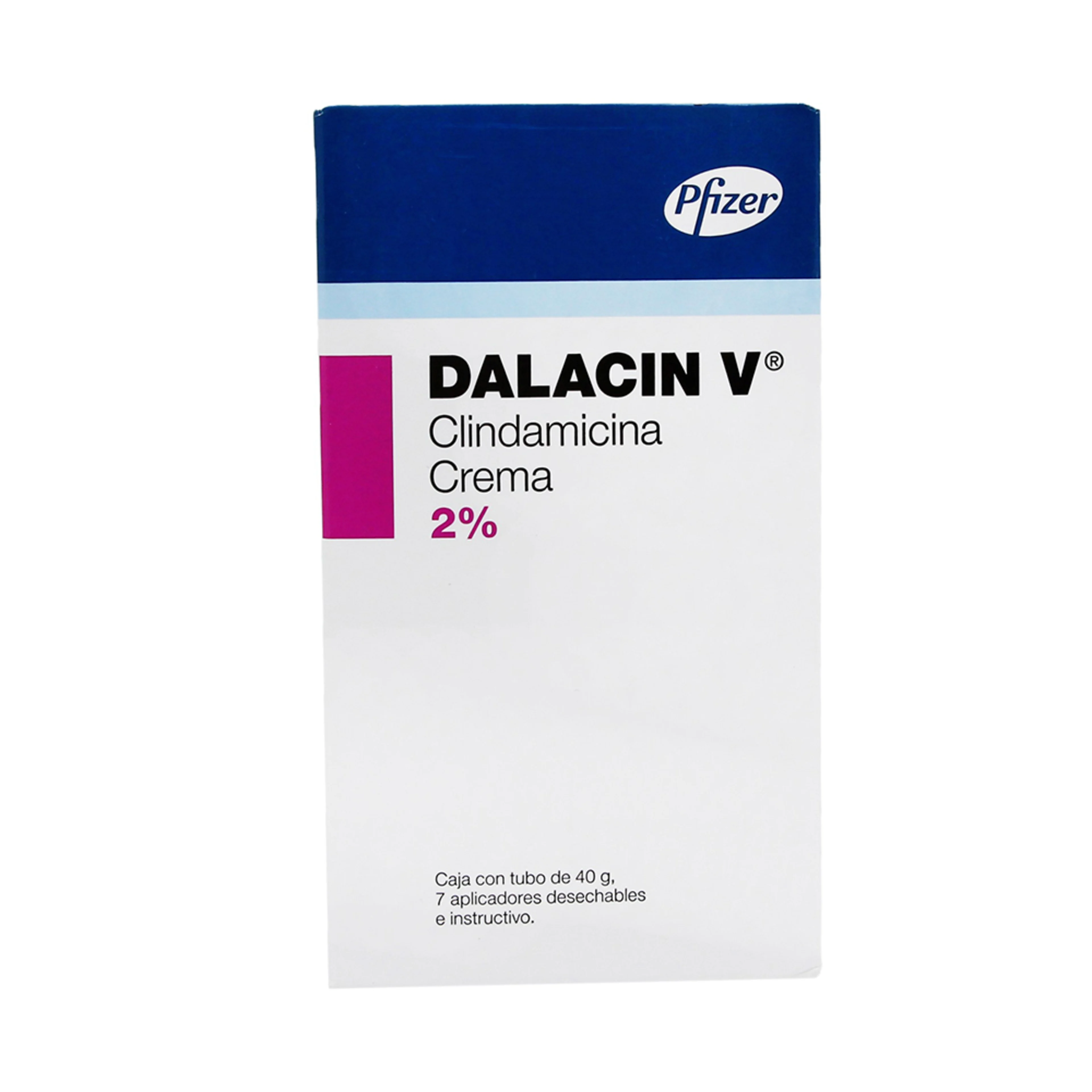 Dalacin V 2% Crema Vaginal 40 G Con 7 Aplicadores