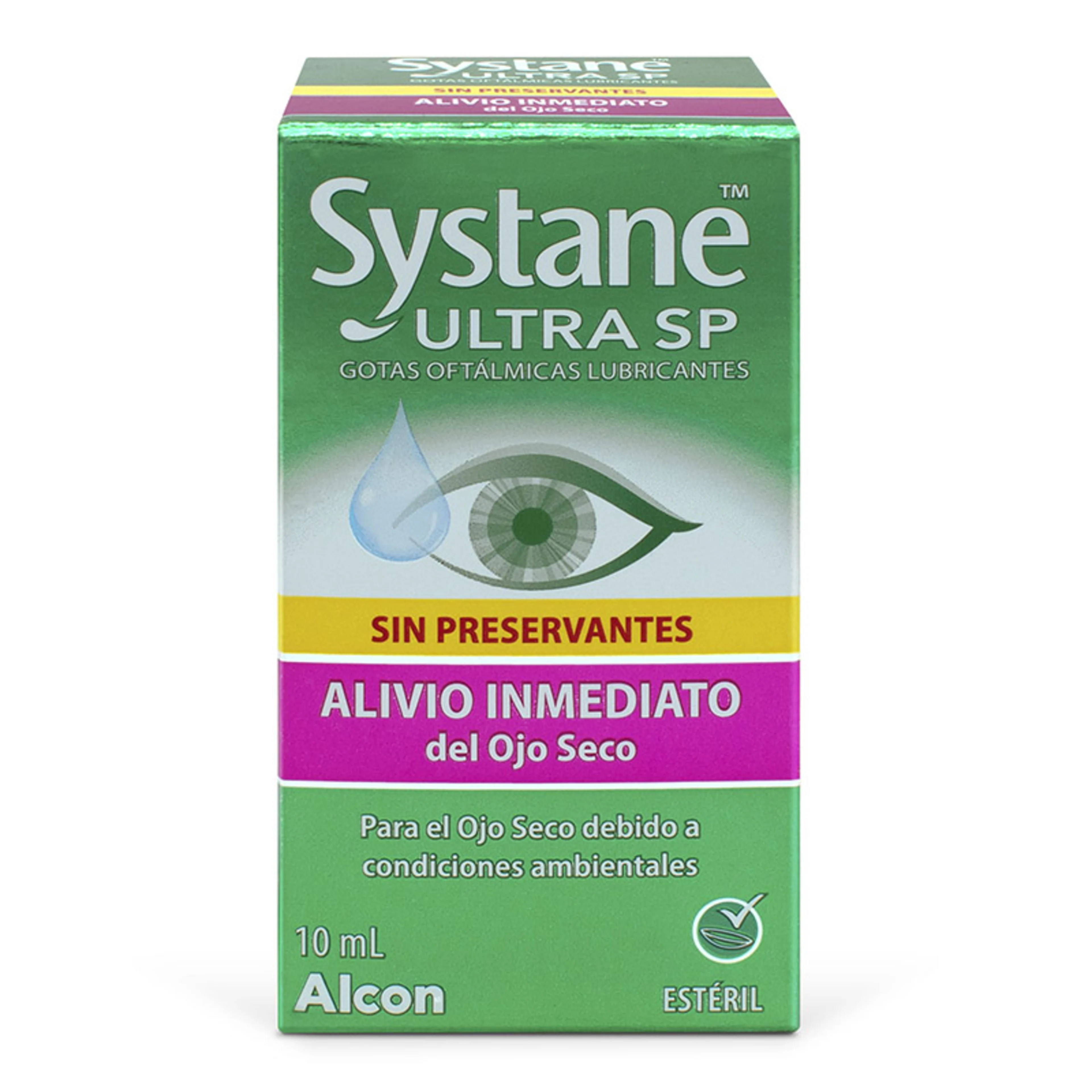 Systane Ultra Sp Gotas Oftálmicas Lubricantes Alivio Inmediato 10 Ml