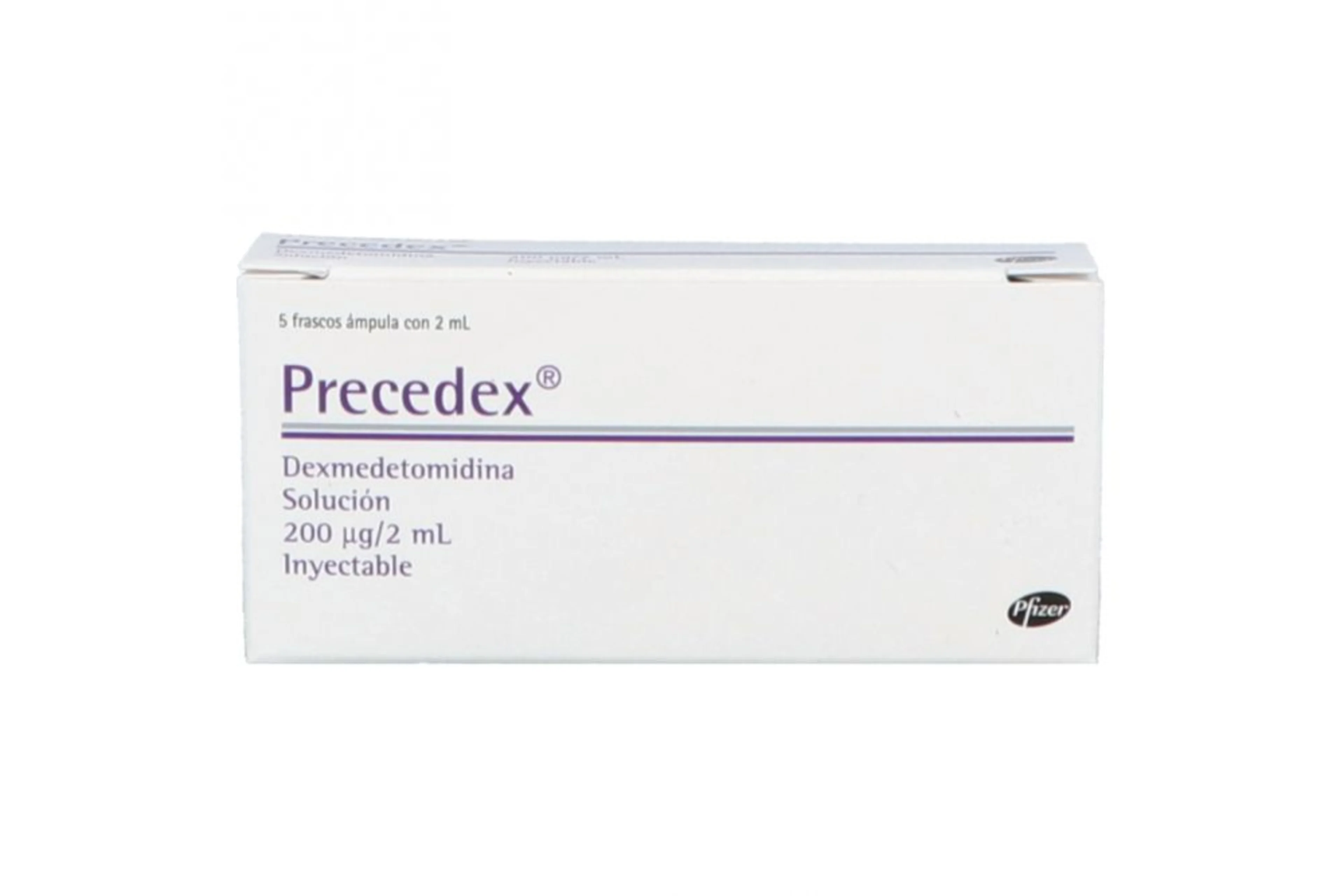 Precedex 200 Mcg Con 5 Frascos Ámpula 2 Ml