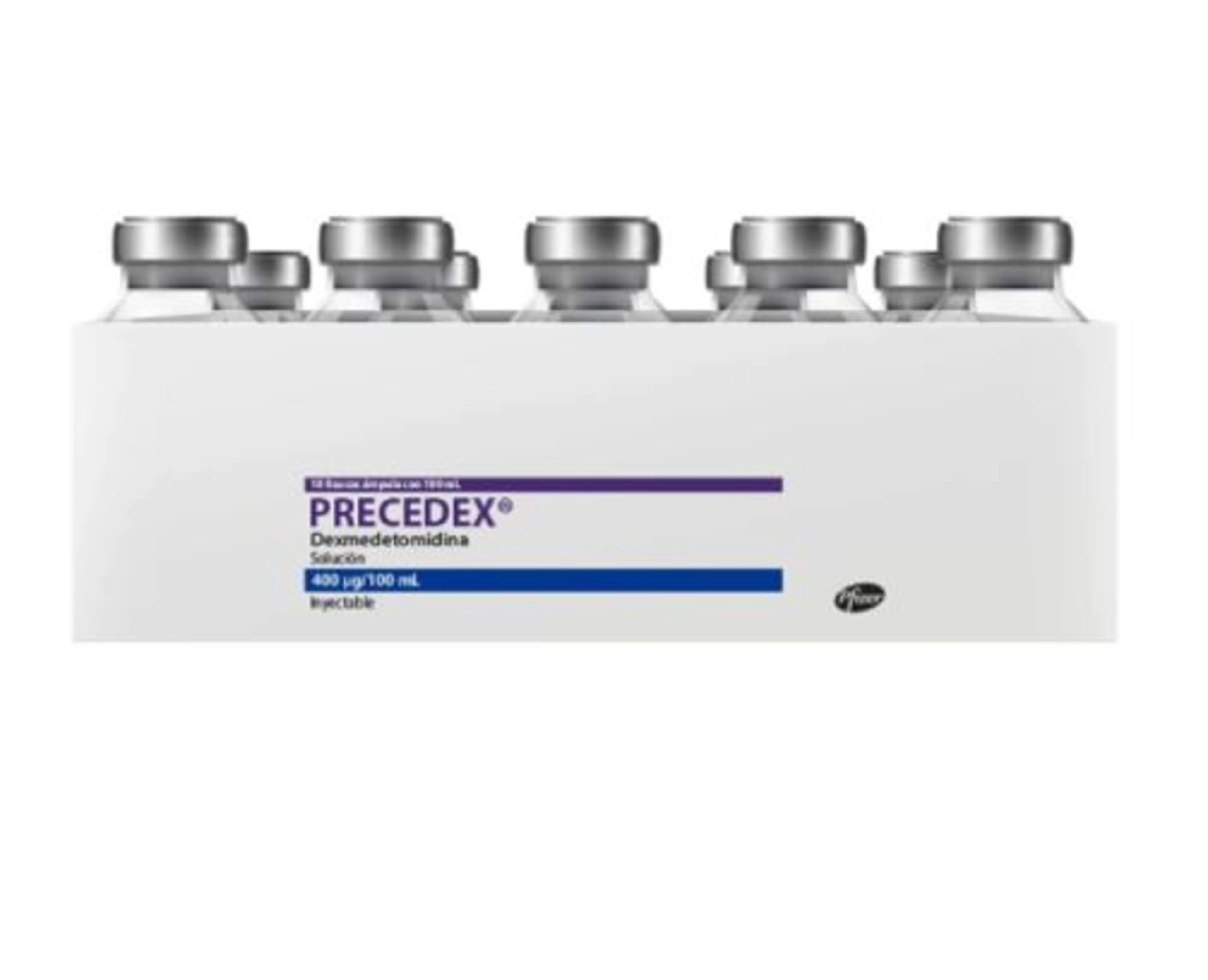 Precedex 400 Mcg Con 10 Frascos Ámpula