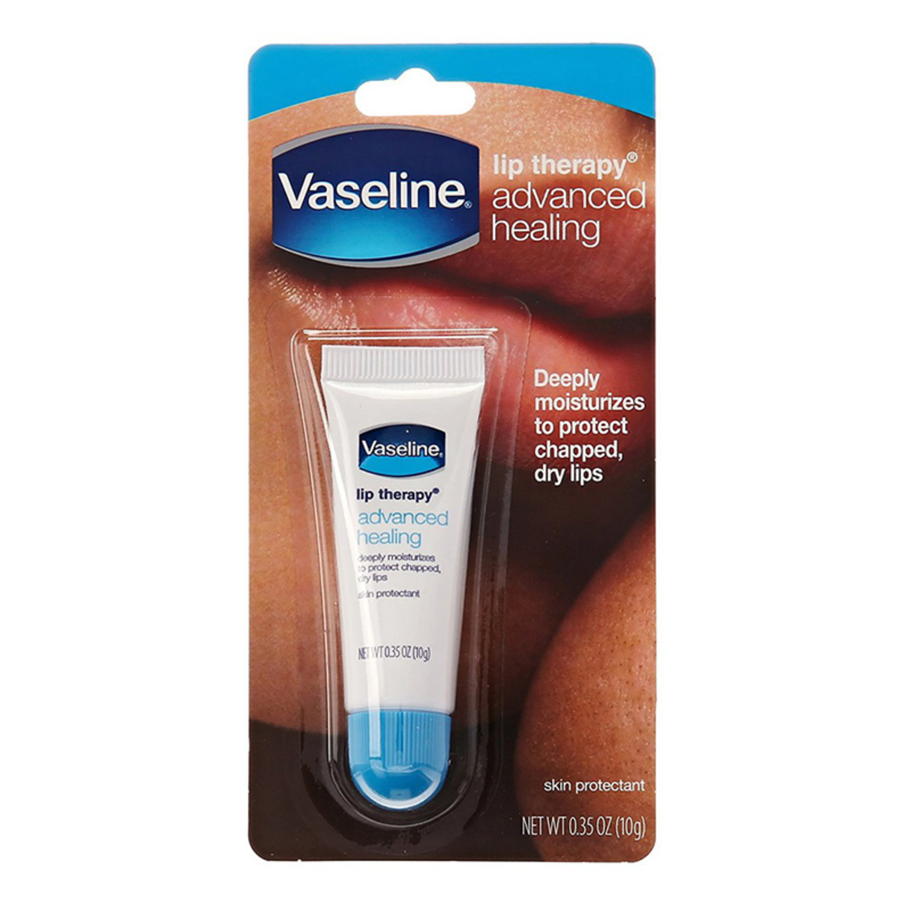 Vaseline lip therapy bálsamo protector para labios agrietados o secos 10 g blíster