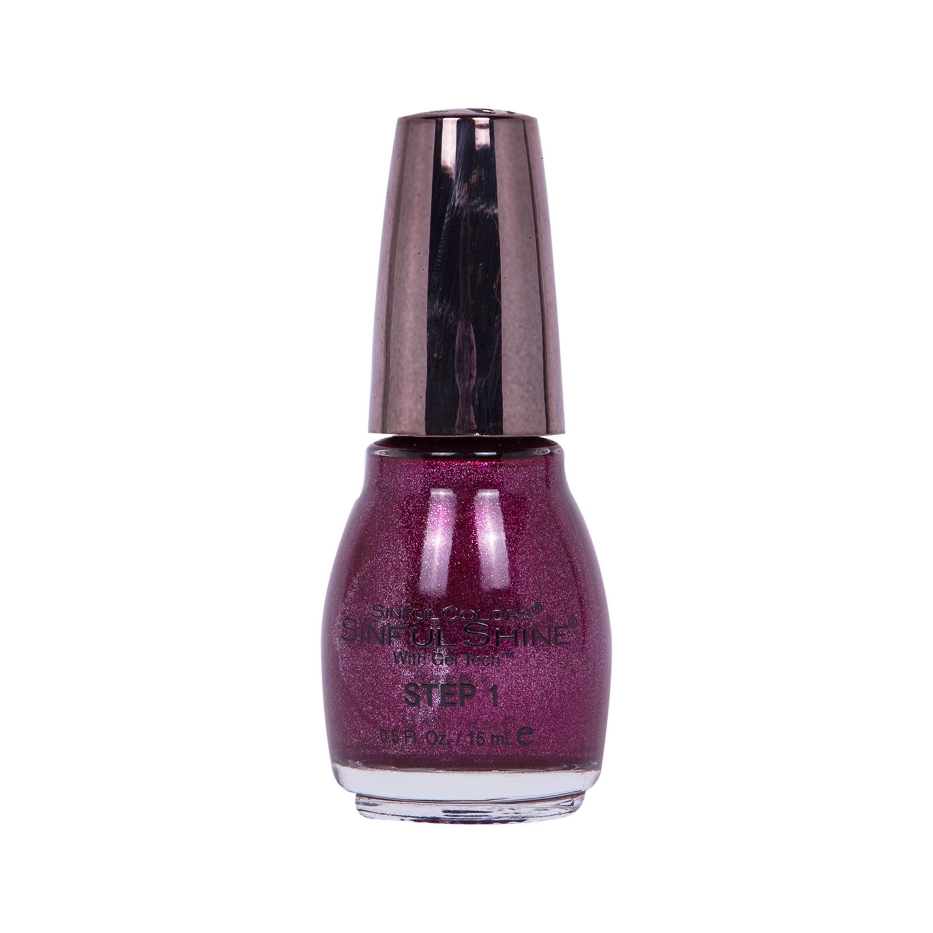 Sinful shine gel wine not step 1