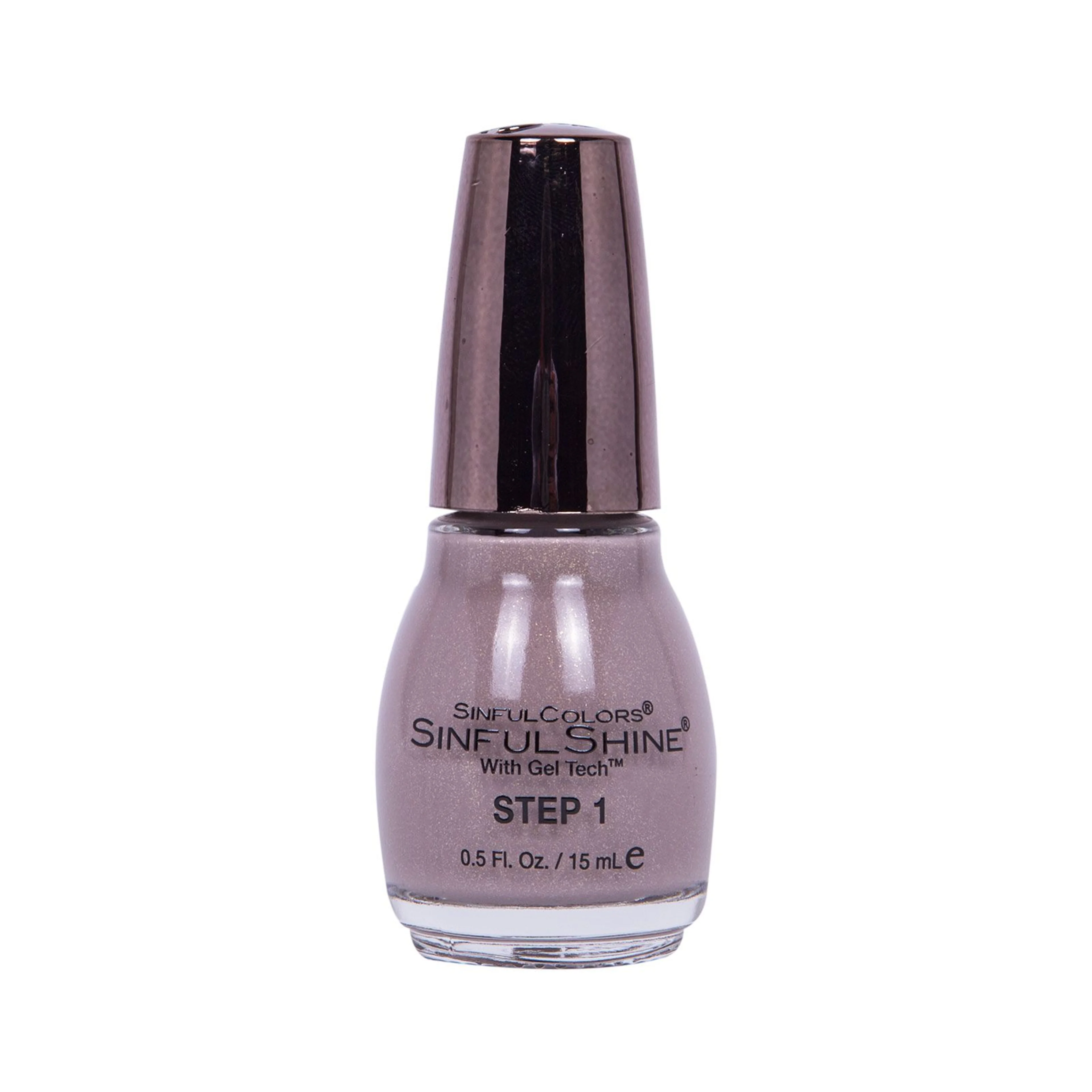 Sinful shine gel prosecco step 1