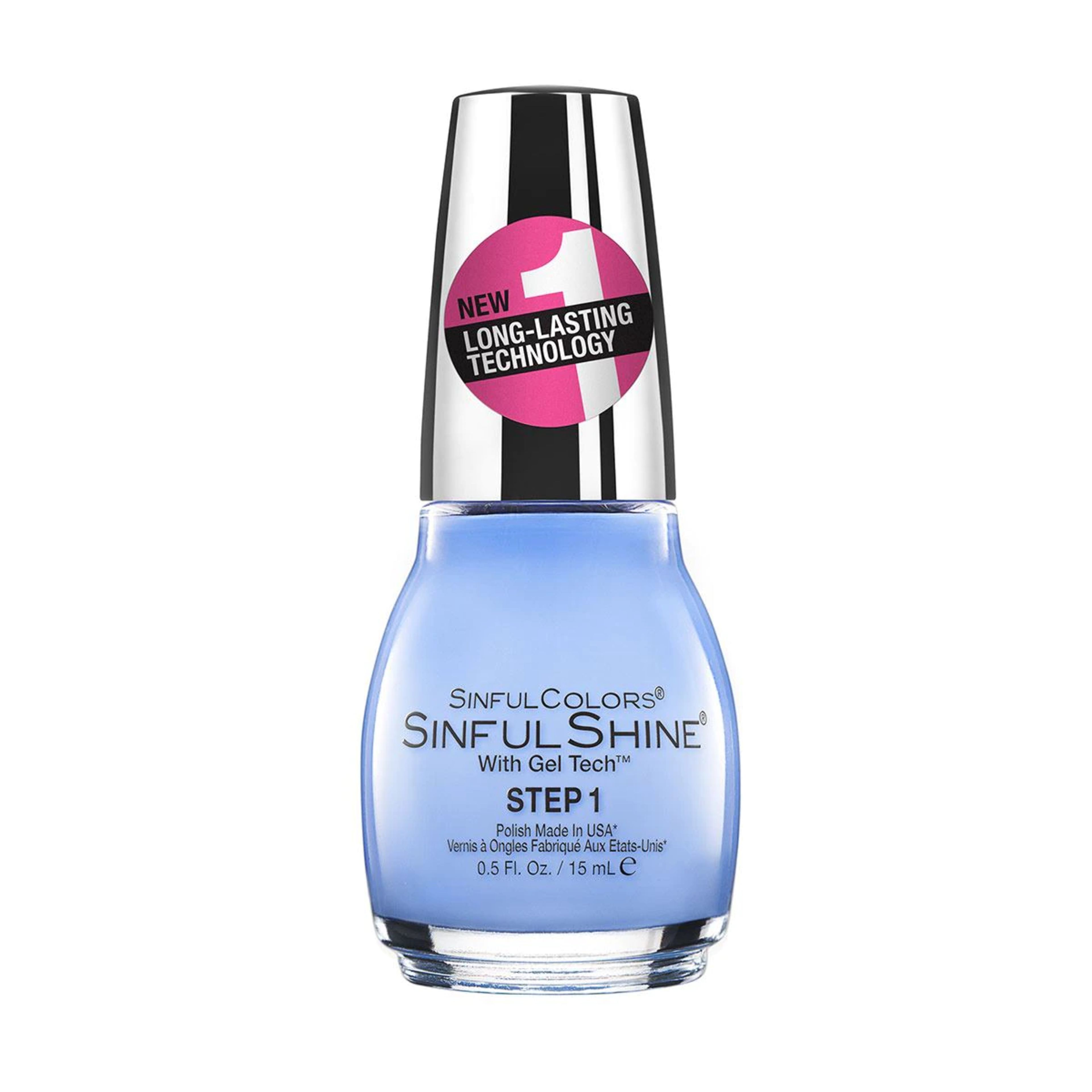 Sinful shine gel alfresco step 1