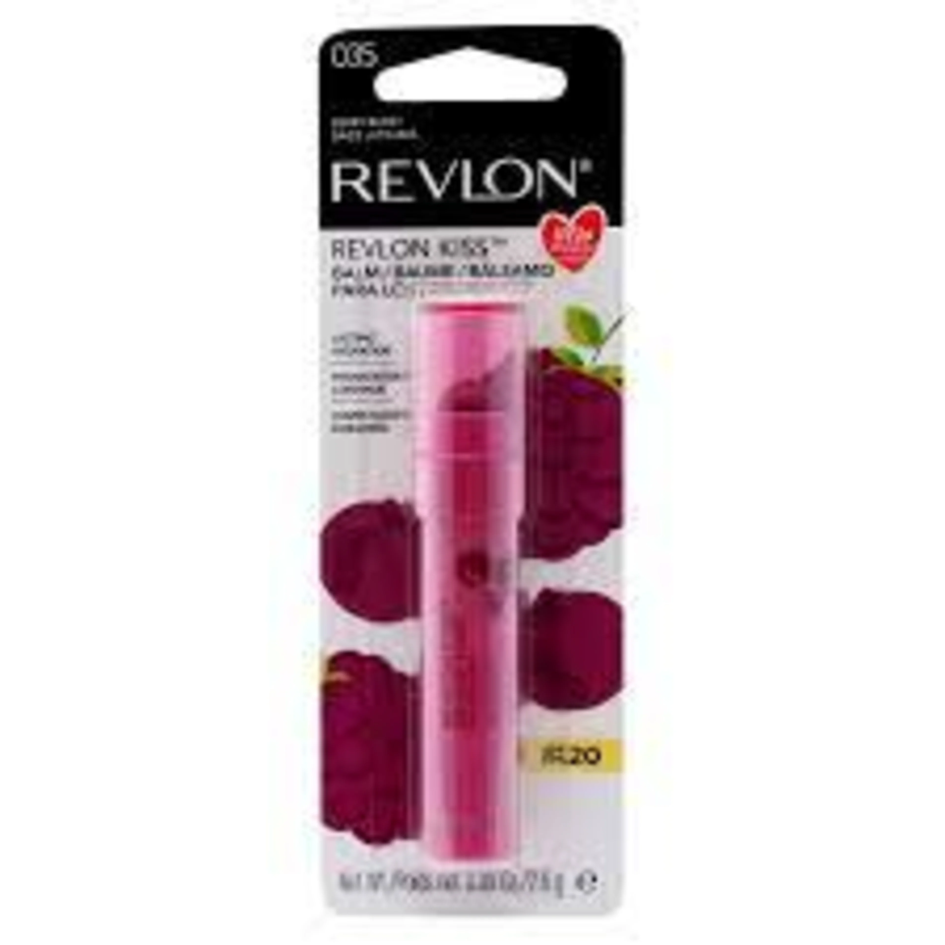 Bálsamo labial revlon kiss berry burst 2.6 gr.