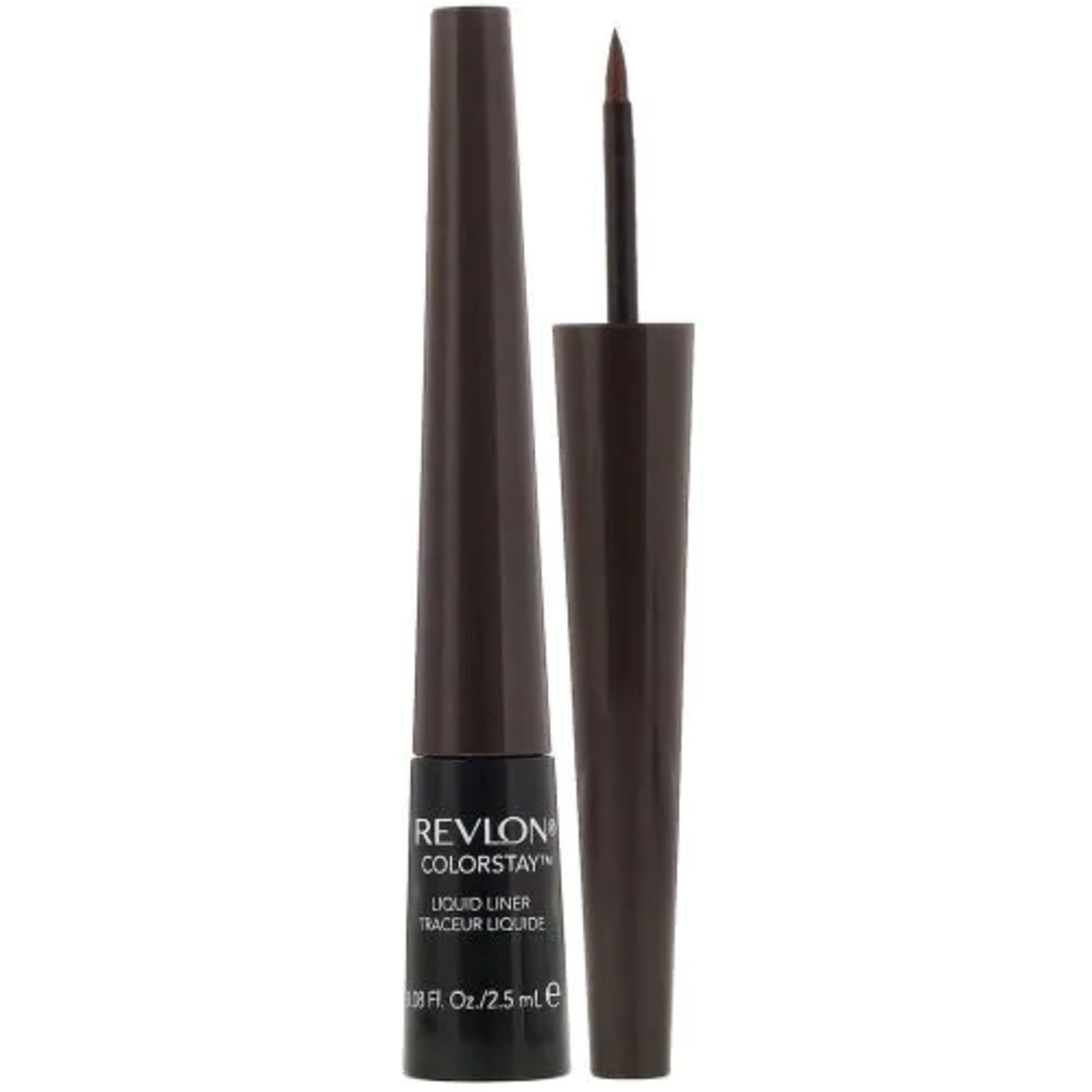 Revlon colors liquid liner black brown 2.5 ml