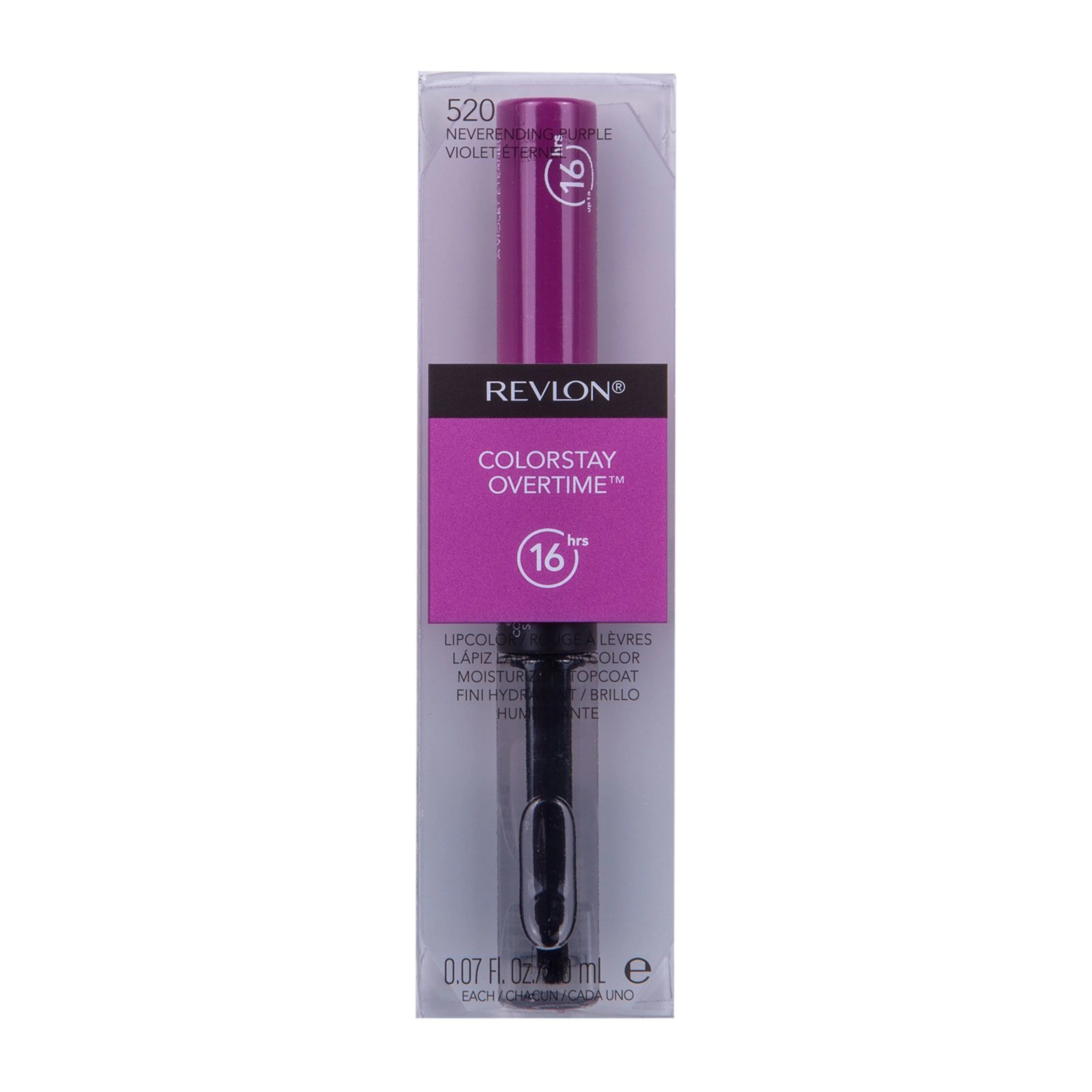 Revlon colorstay overtime lipcolor neverending purple