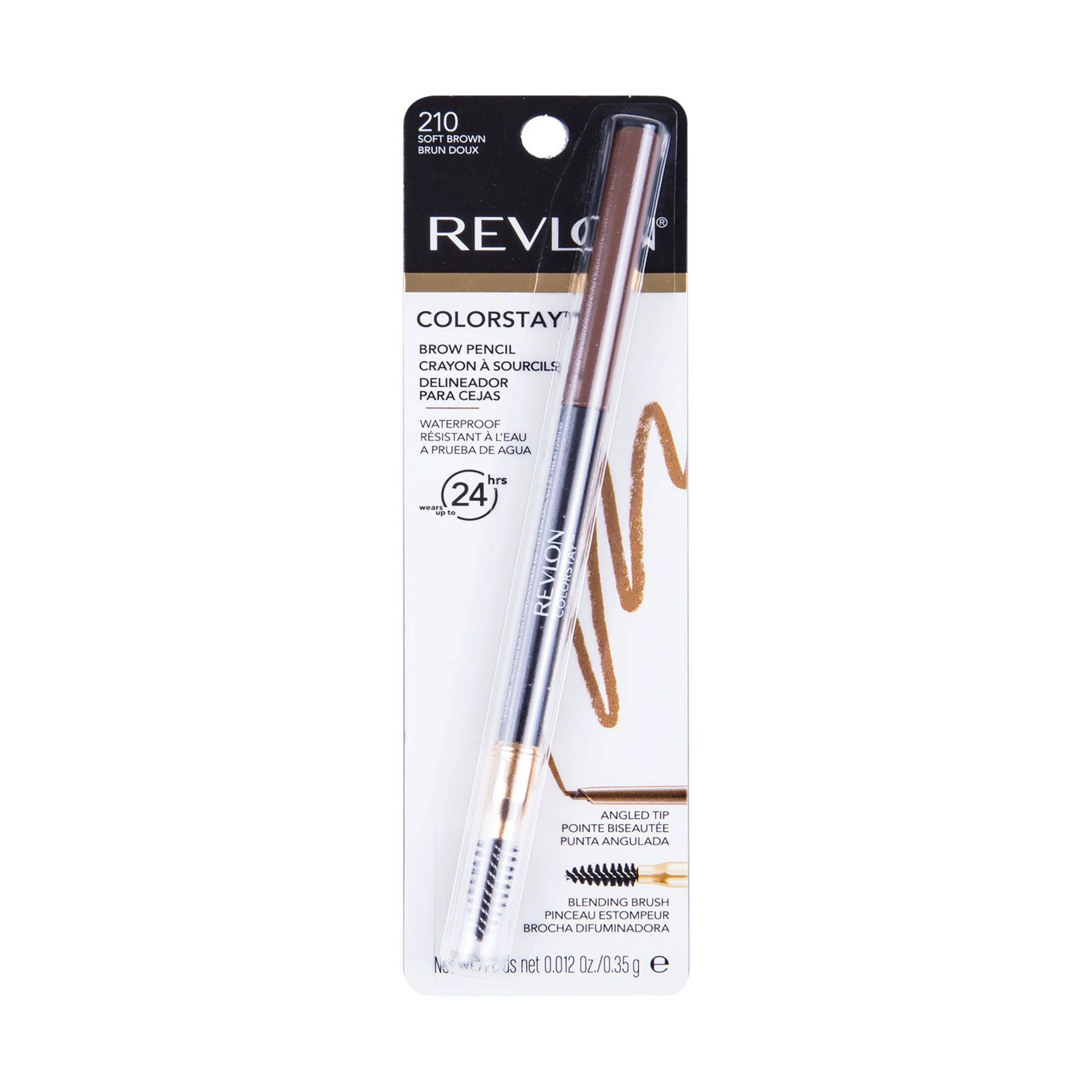 Revlon colorstay brow pencil soft brown 0.35 gr