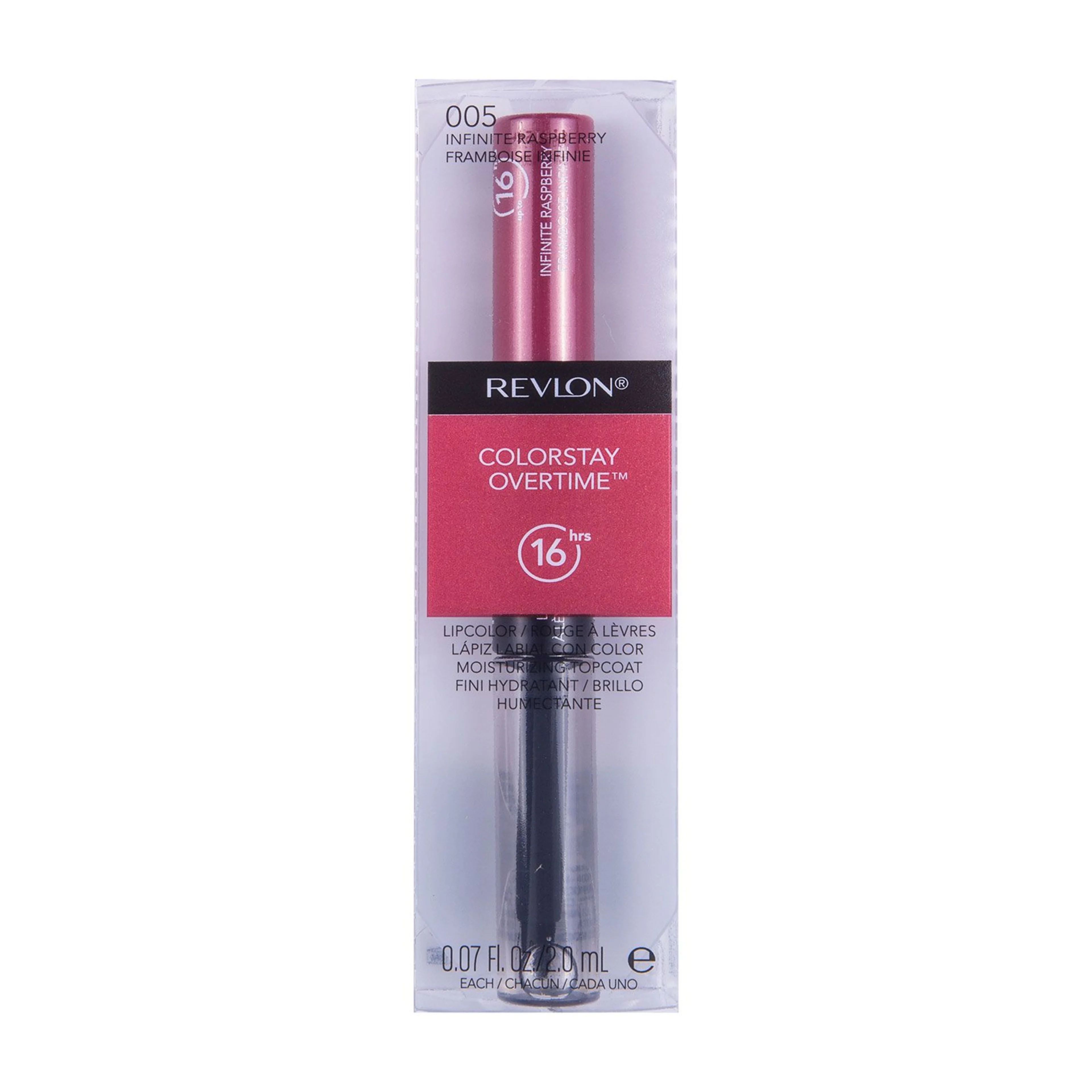 Revlon colorstay overtime lipcolor infinite raspberry