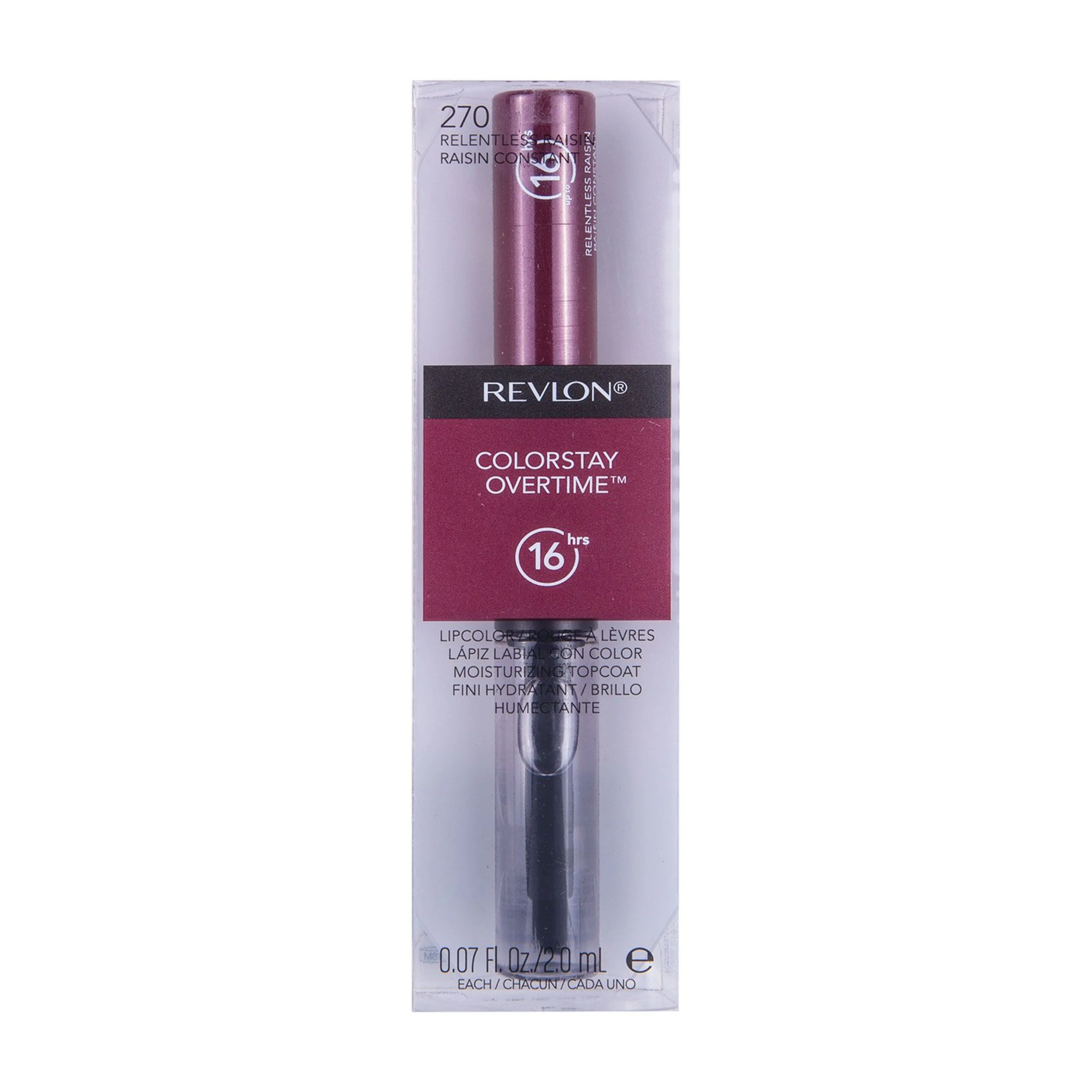 Revlon colorstay overtime lipcolor relentless raisin