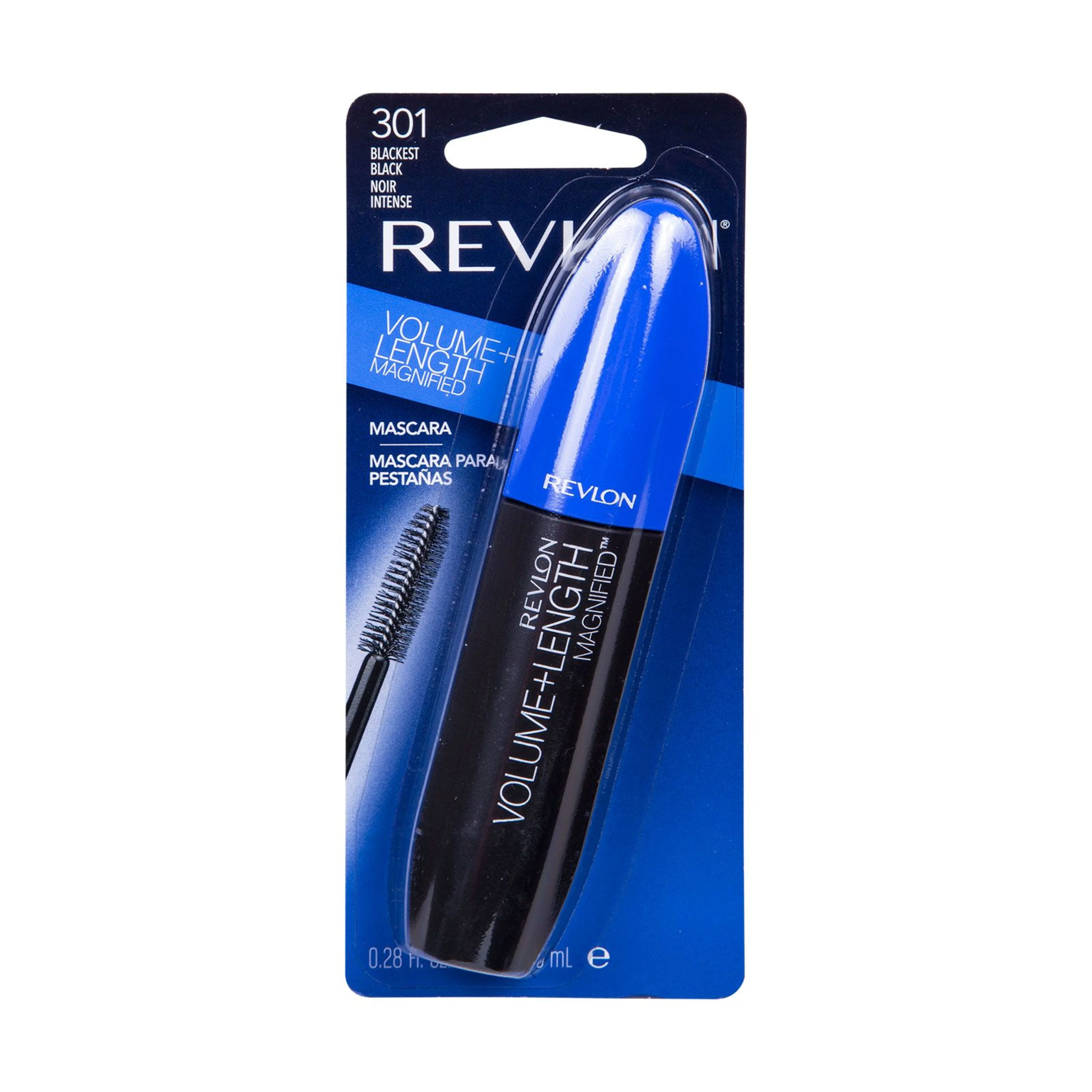 Revlon mascara volume+length tono blackest black