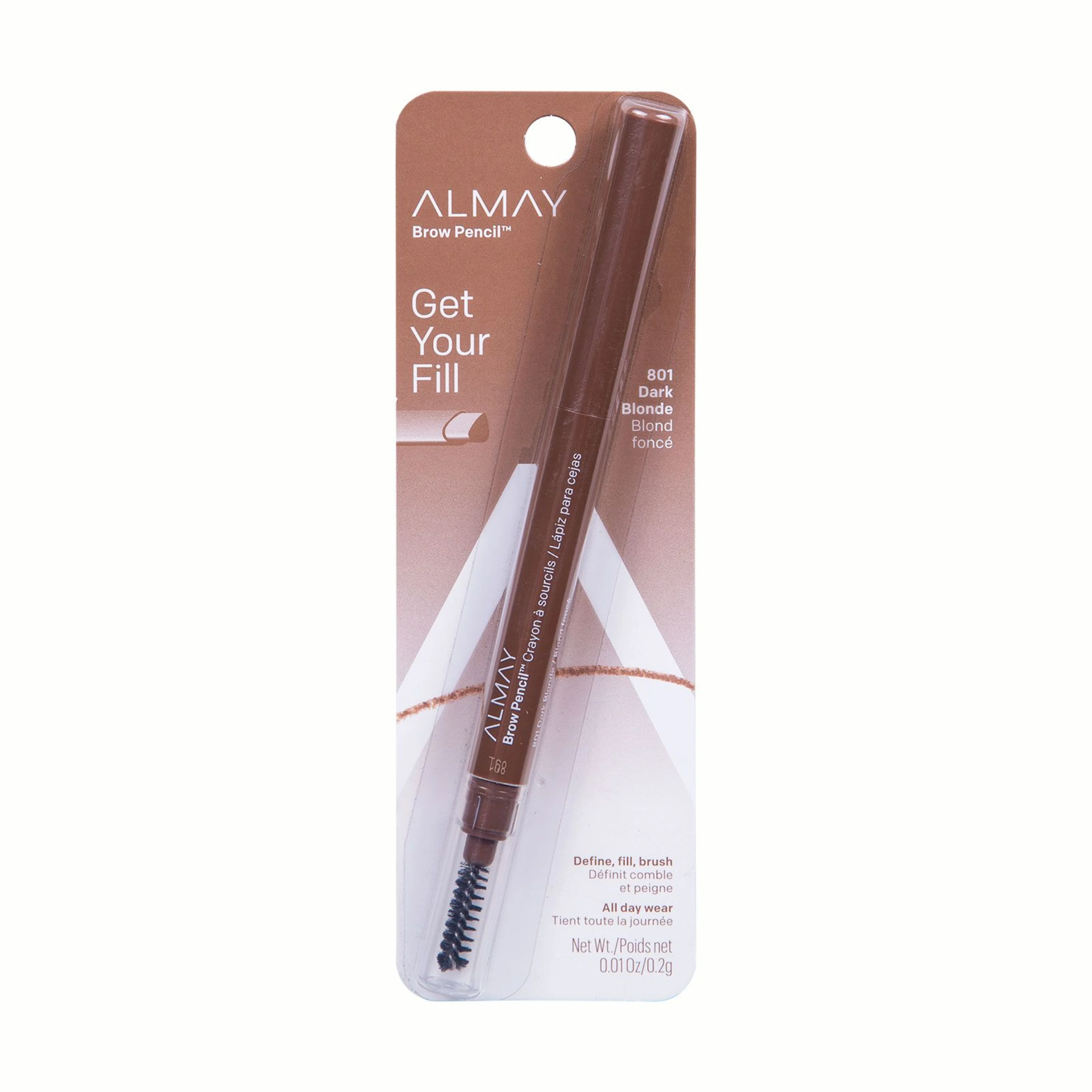 Almay brow pencil tono 801 dark blonde