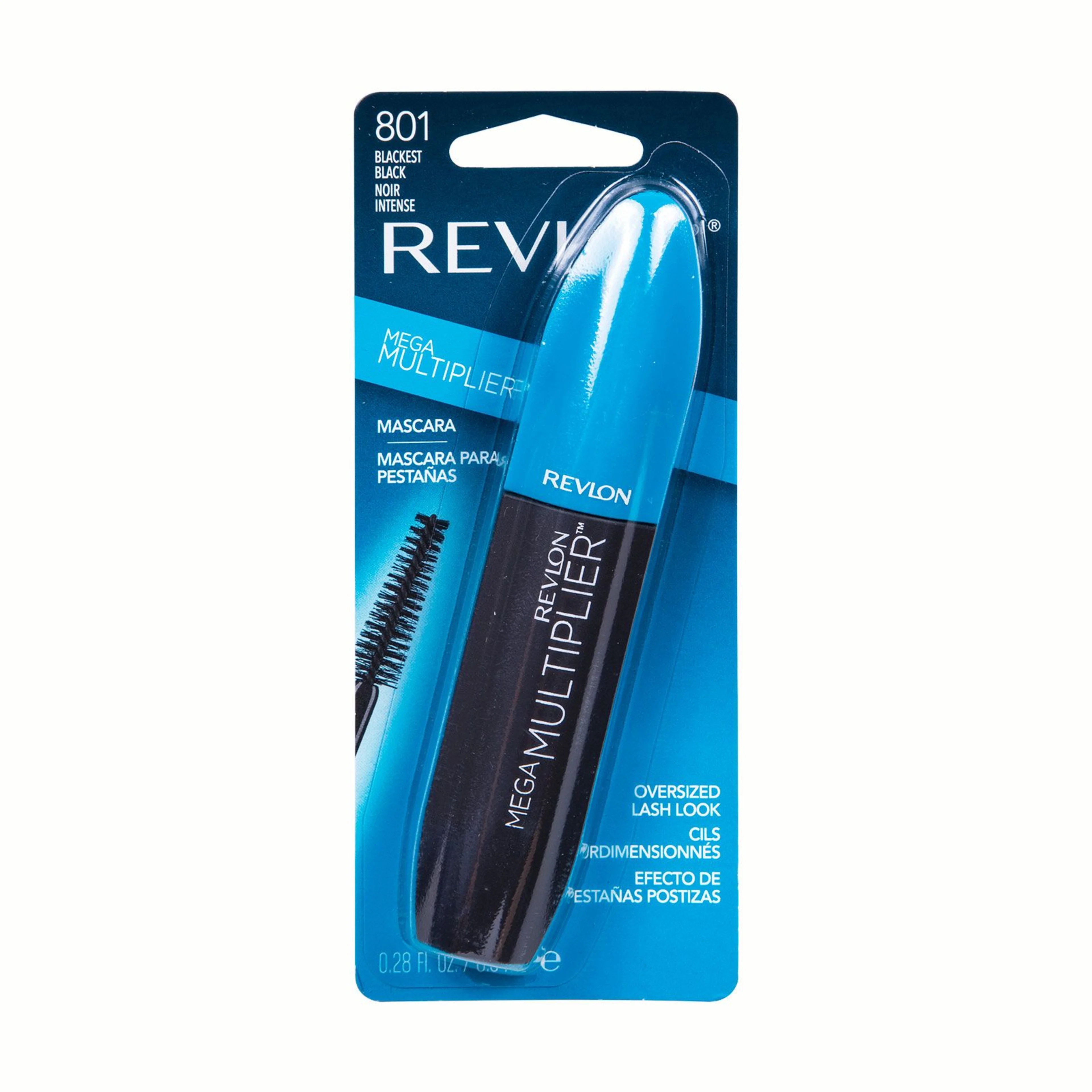 Revlon mascara mega multiplier tono blackest black