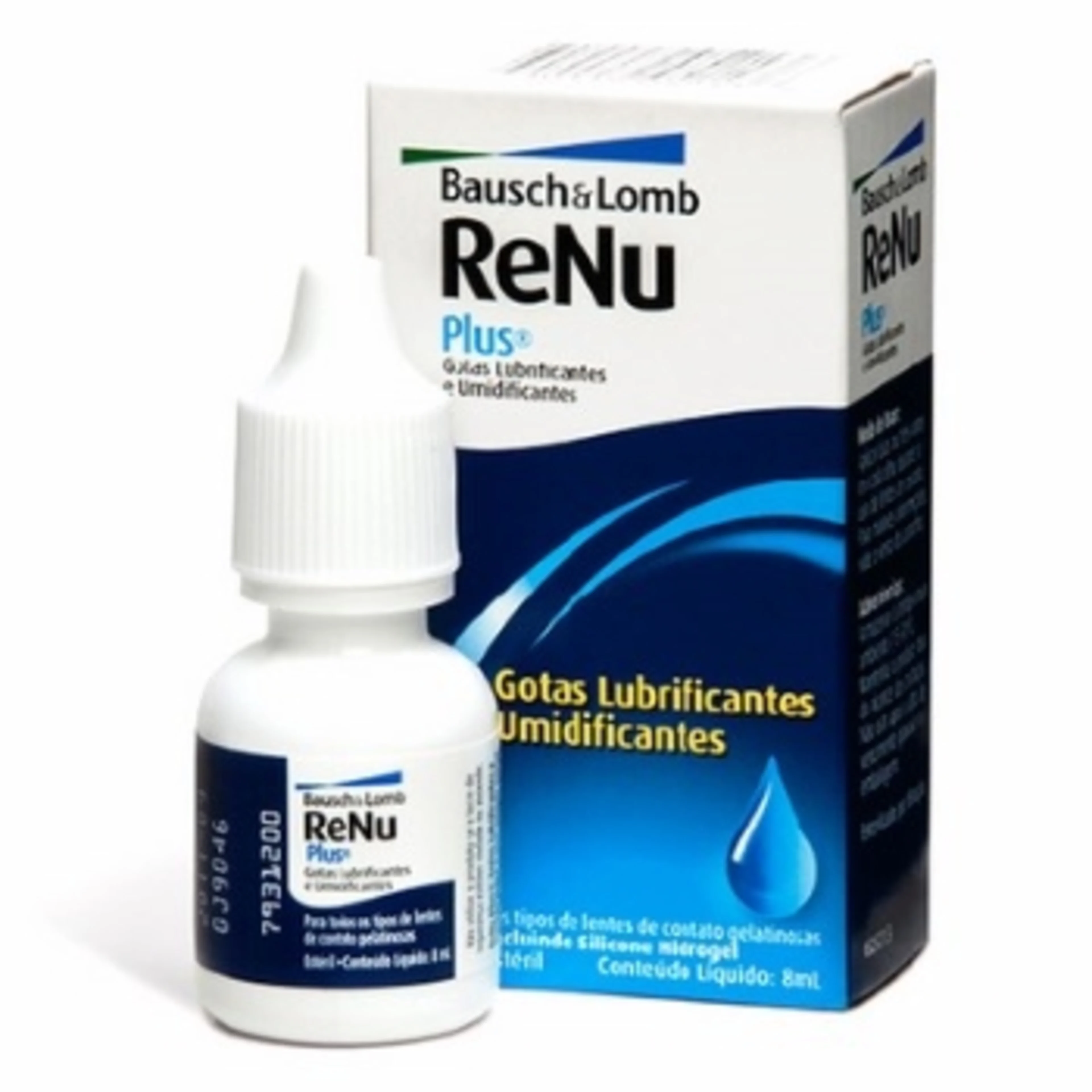 Renu Plus Gotas Lubricantes Y Rehumectantes 8 Ml