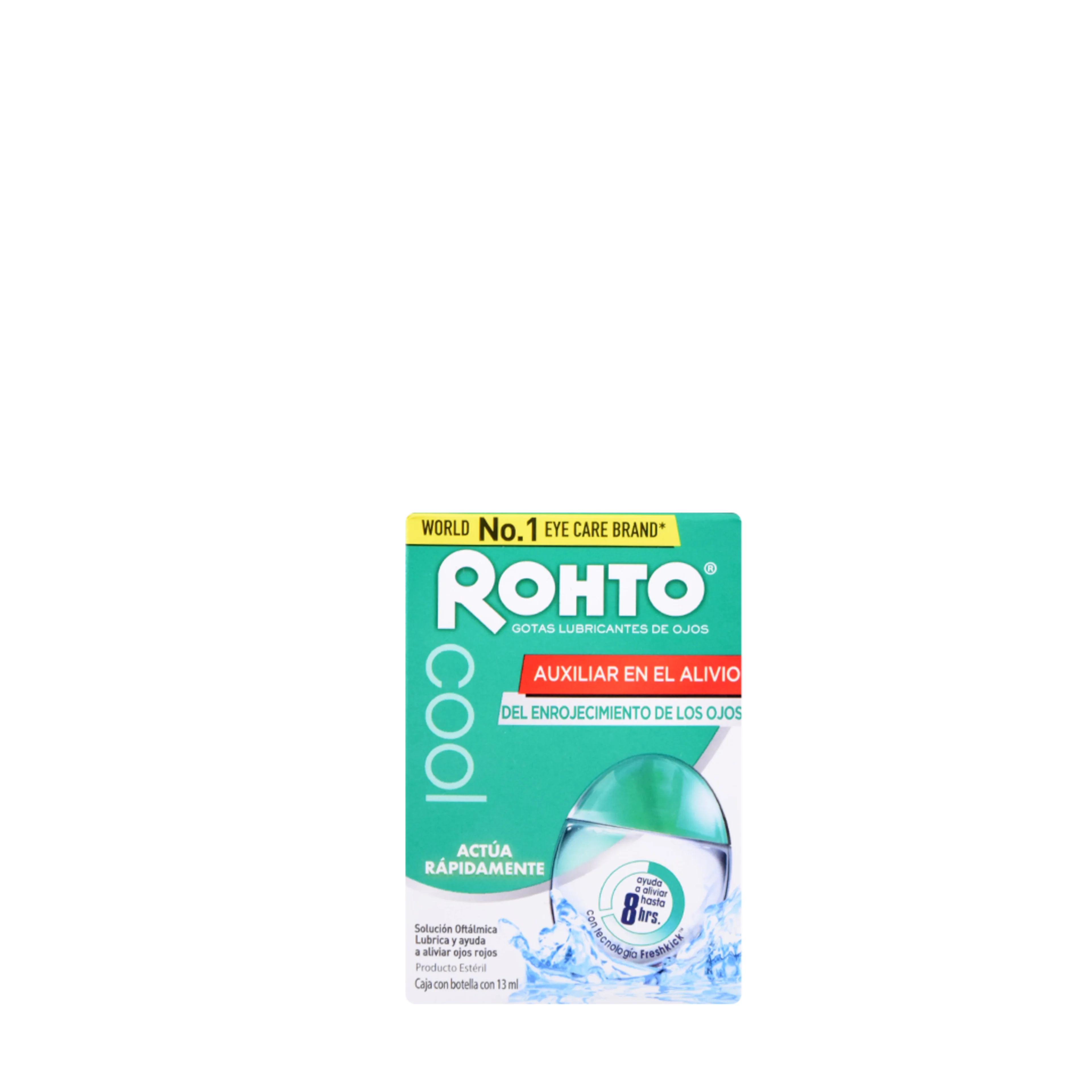 Rohto Cool Gotas Lubricantes Para Ojos 13 Ml