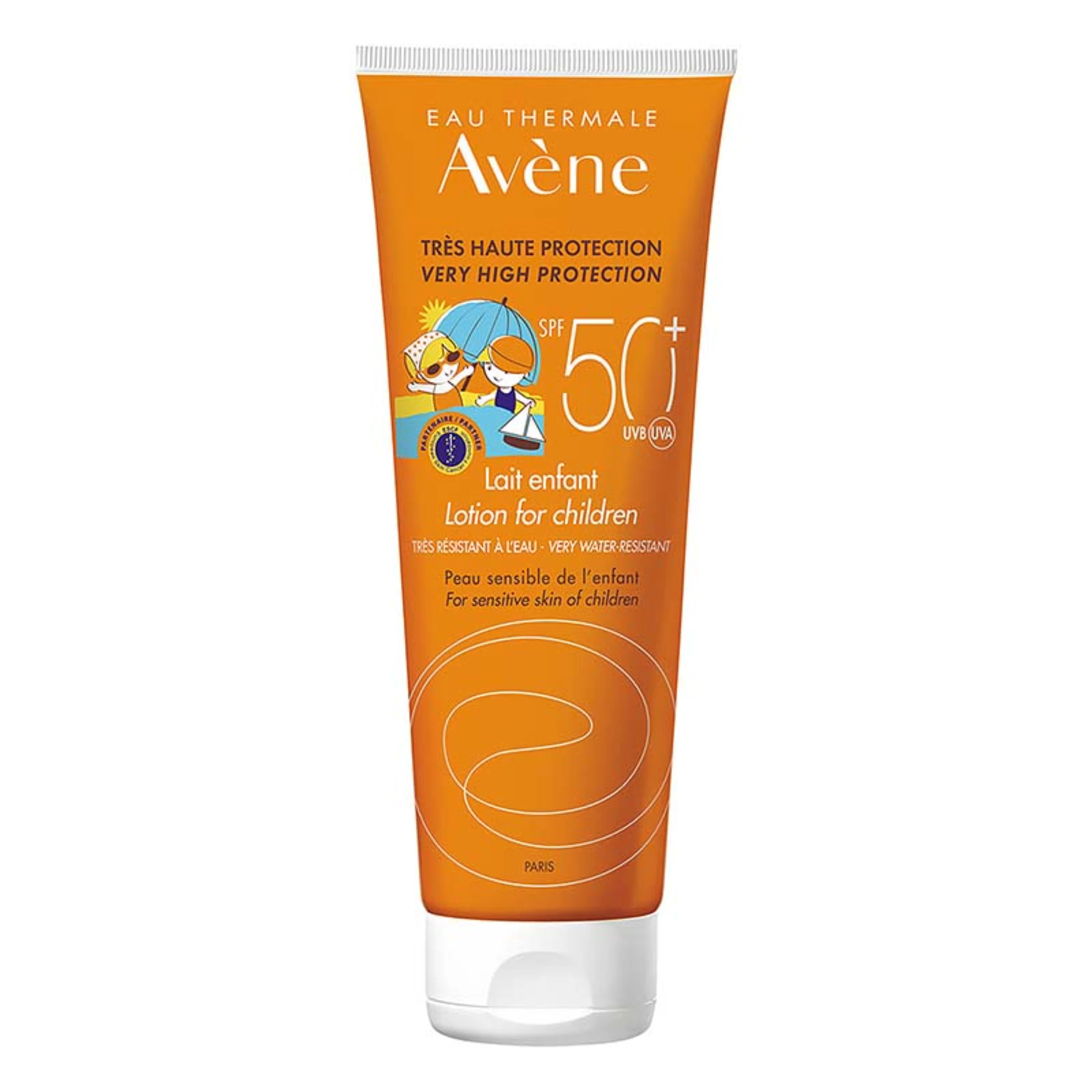 Avene Bloqueador Solar Corporal Niños Fps50 Piel Sensible Loción Tubo 250 Ml