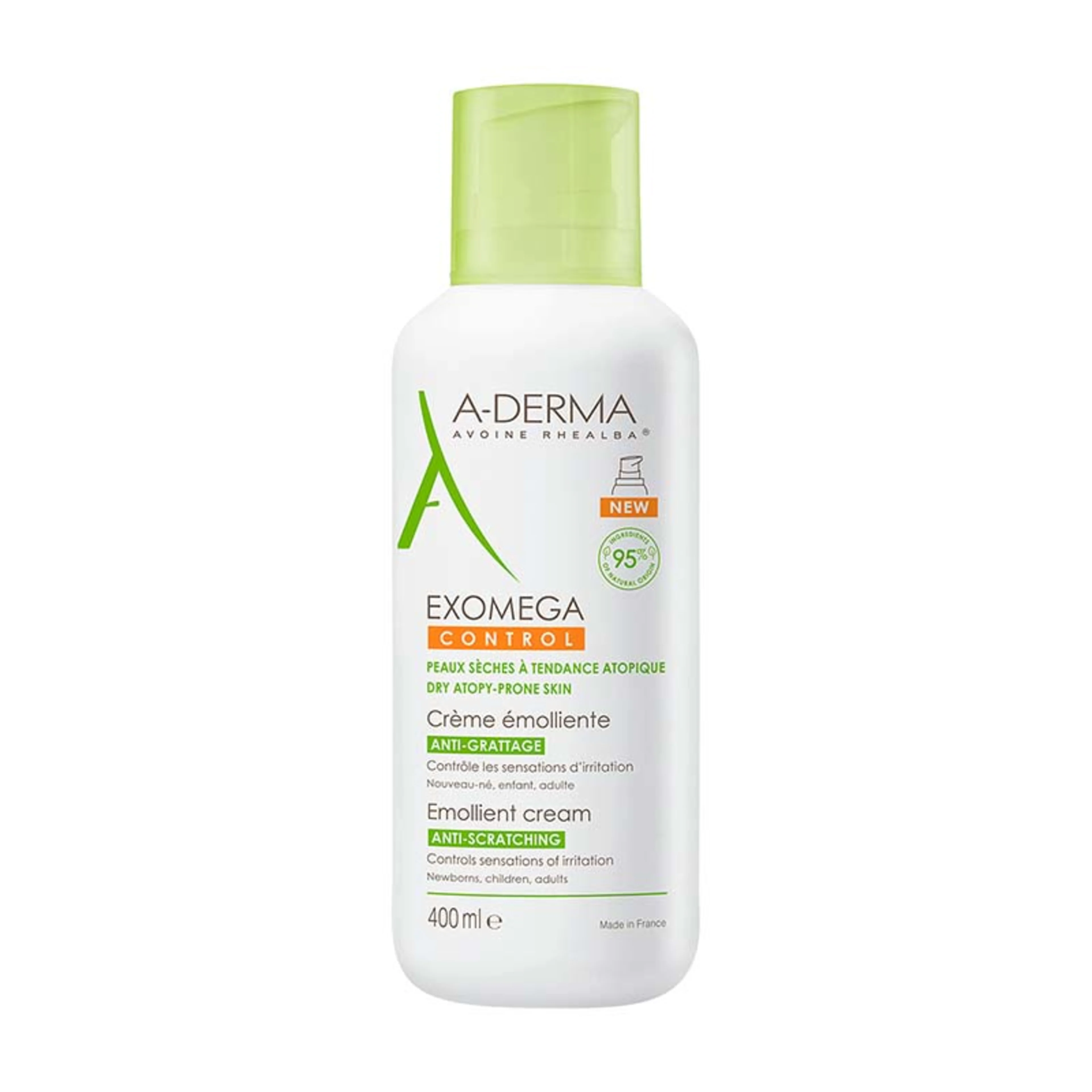 A-Derma Exomega Control Crema Con 400 Ml