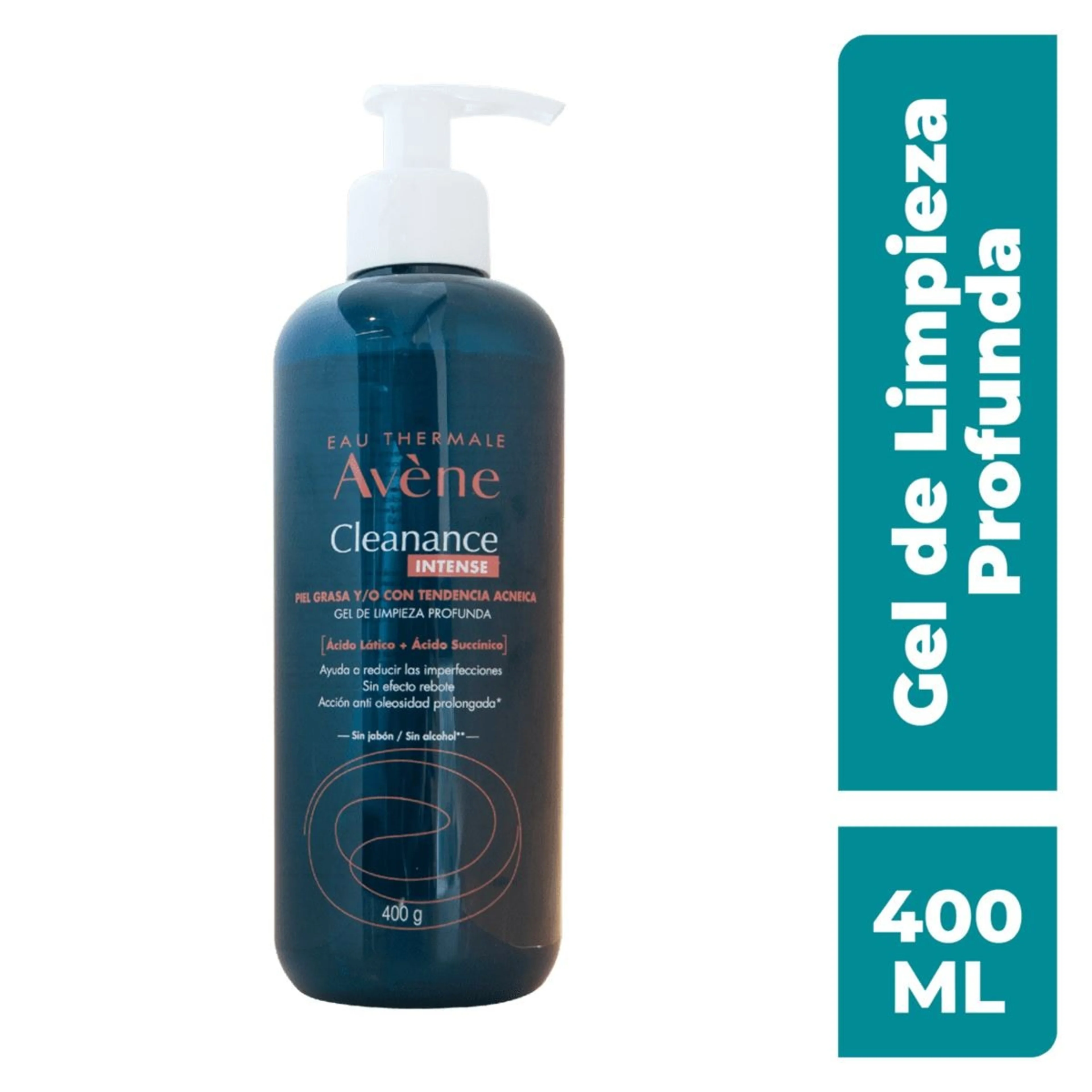 Avene Cleanance Intense Gel Para Limpieza Profunda Con 400 Ml