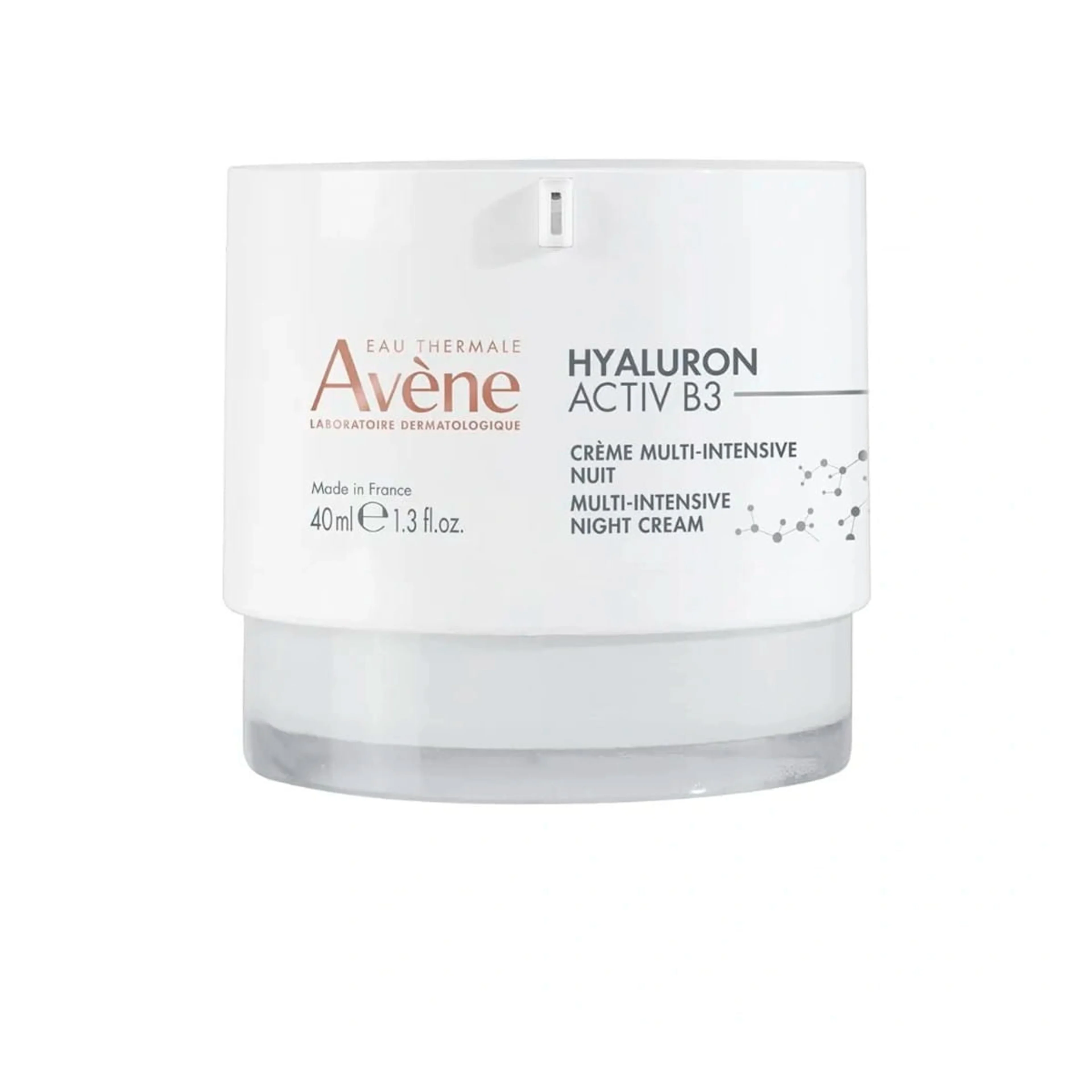 Avene Hyaluron Active B3 Crema De Noche Multi-Intensiva Con 40 Ml
