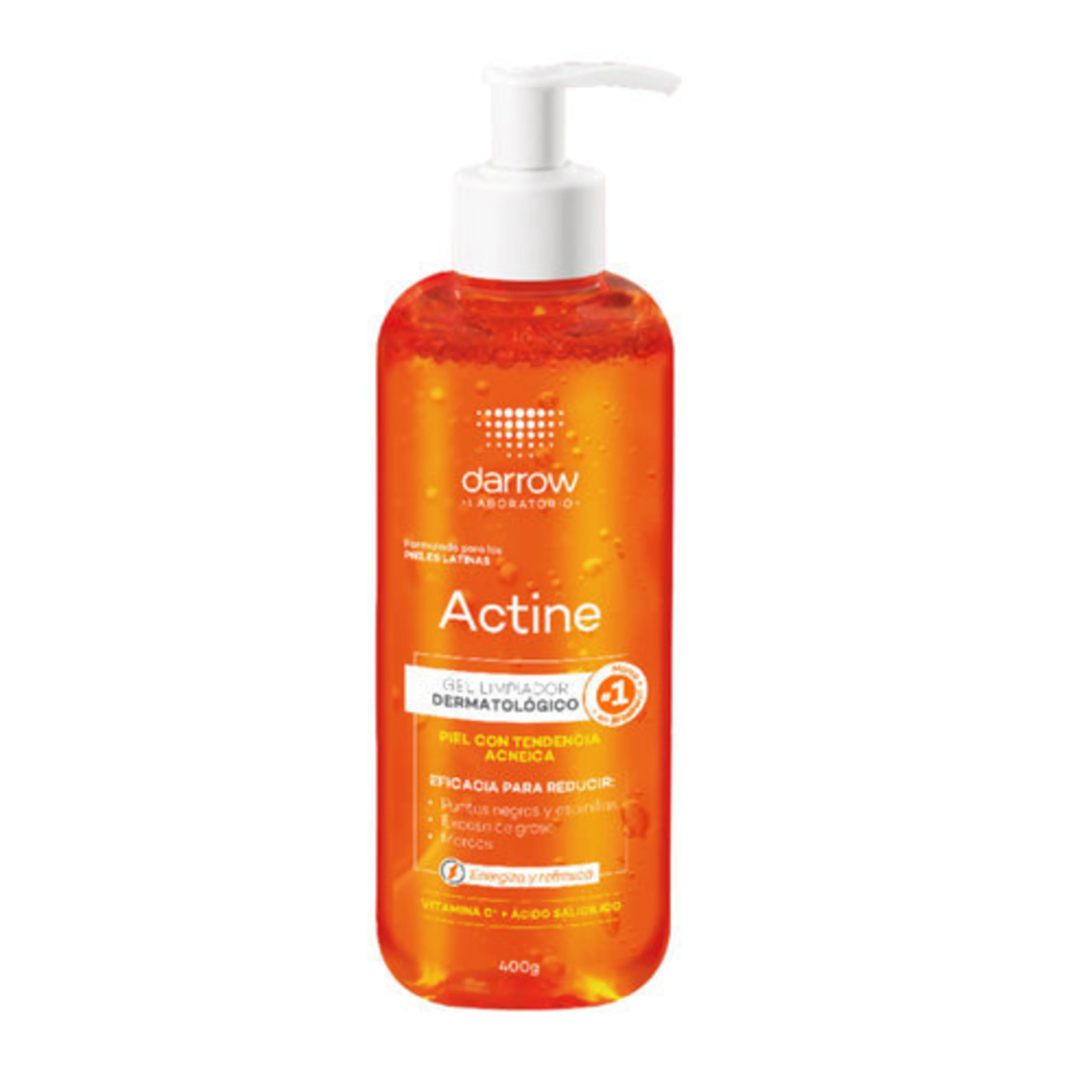 Darrow Actine Gel Limpiador Con 400 G
