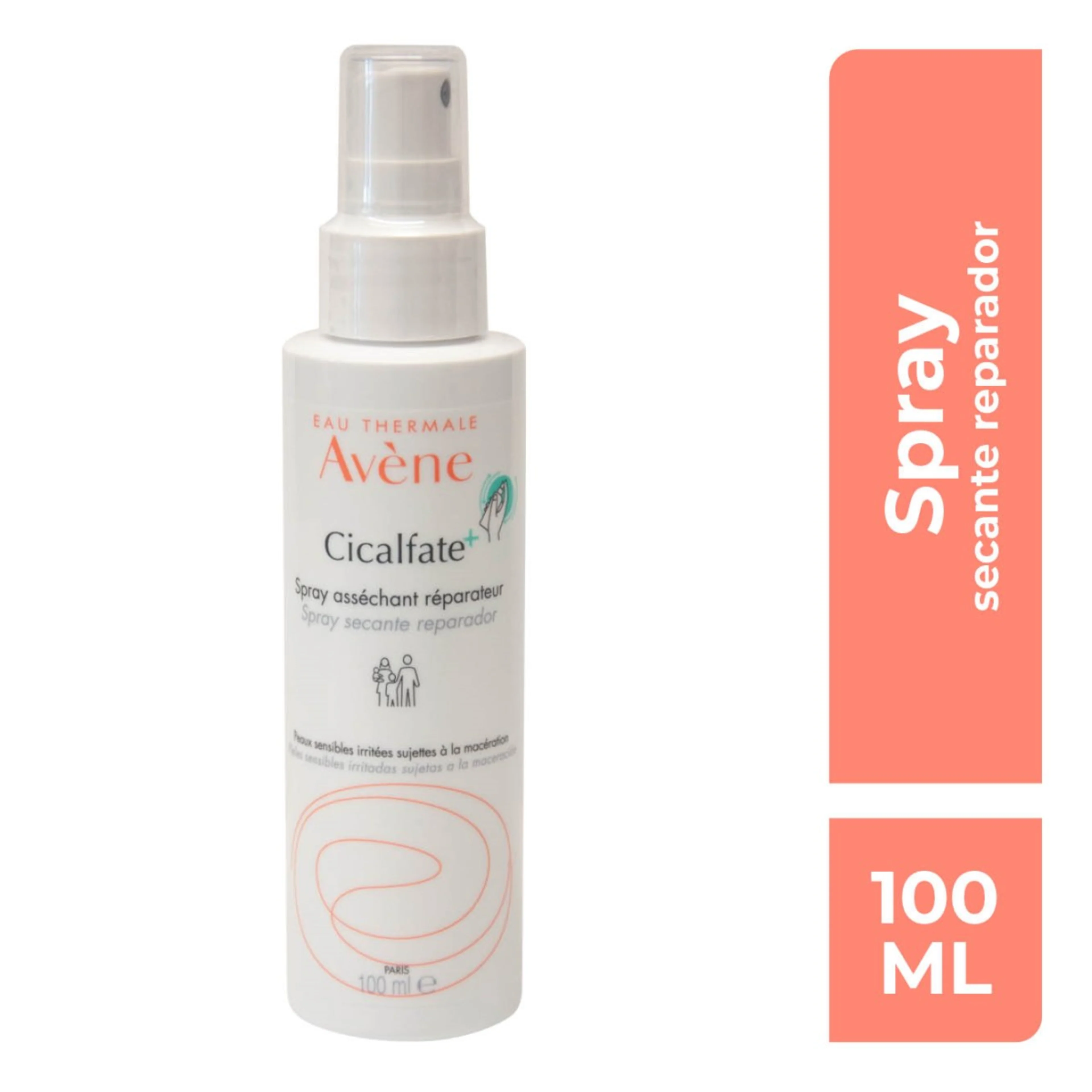 Avene Cicalfate Spray Secante Y Reparador Con 100 Ml