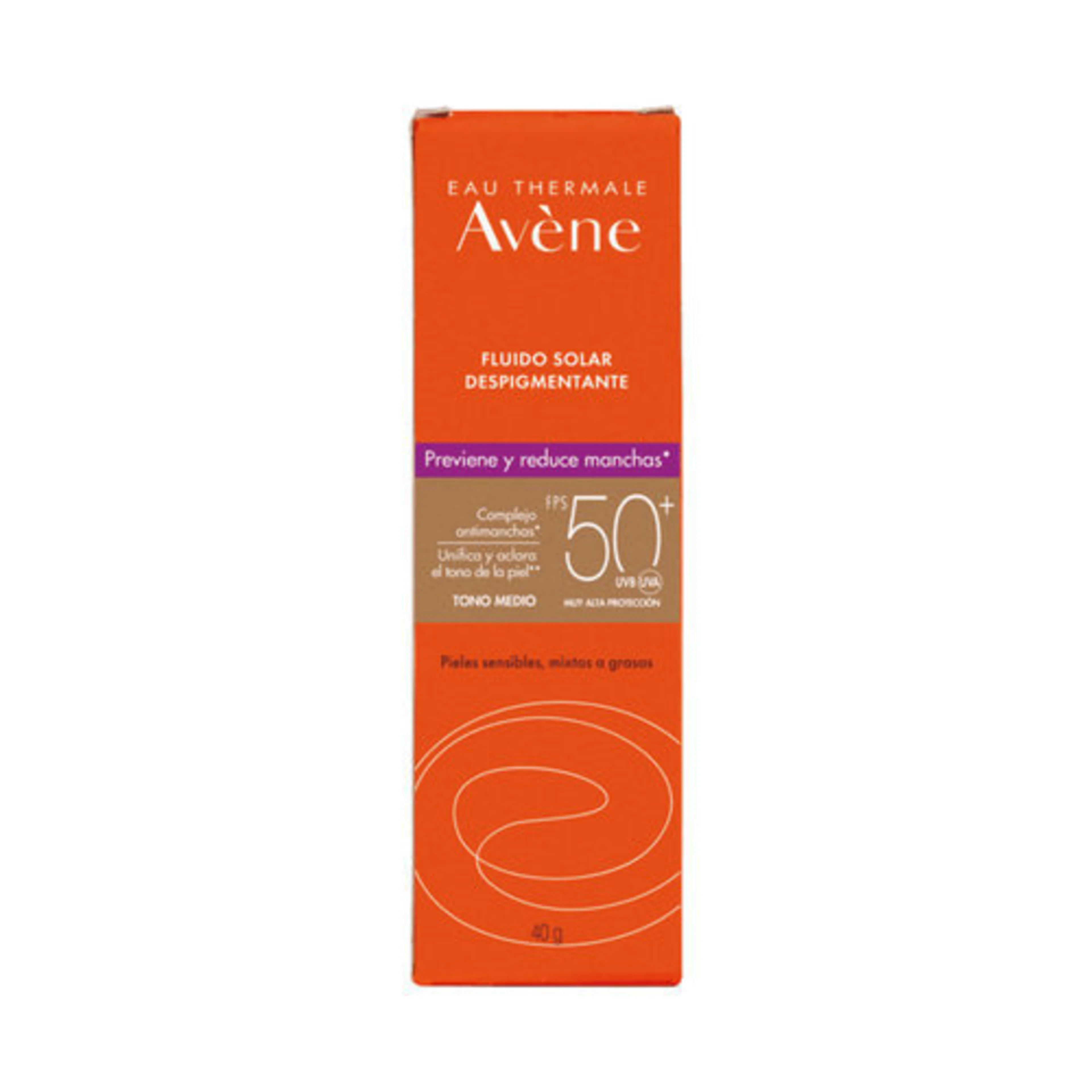 Avene Fuido Solar Despigmentante Tono Medio Con 40 G