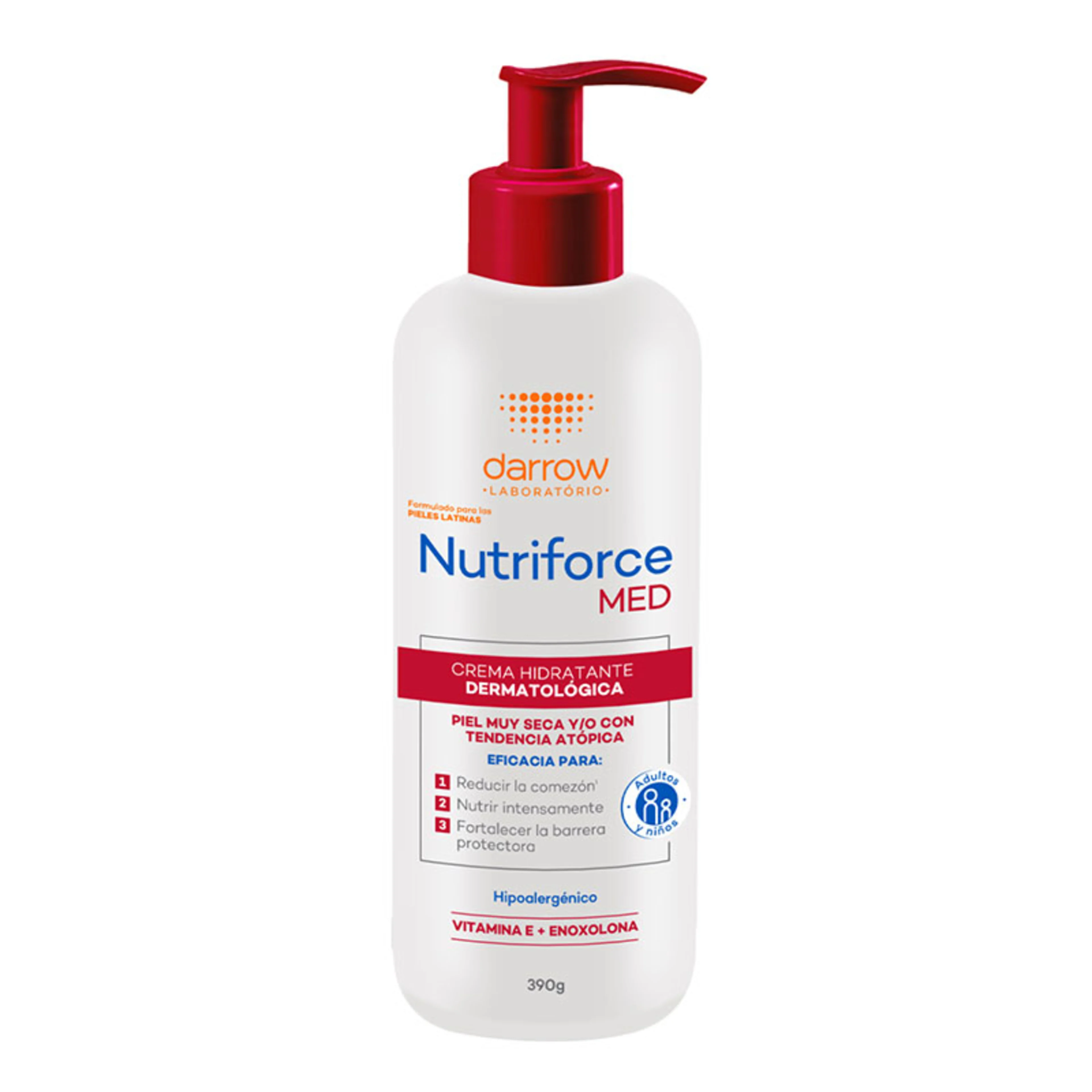 Darrow Nutriforce Med Crema Hidratante Para Piel Seca Con 390 G