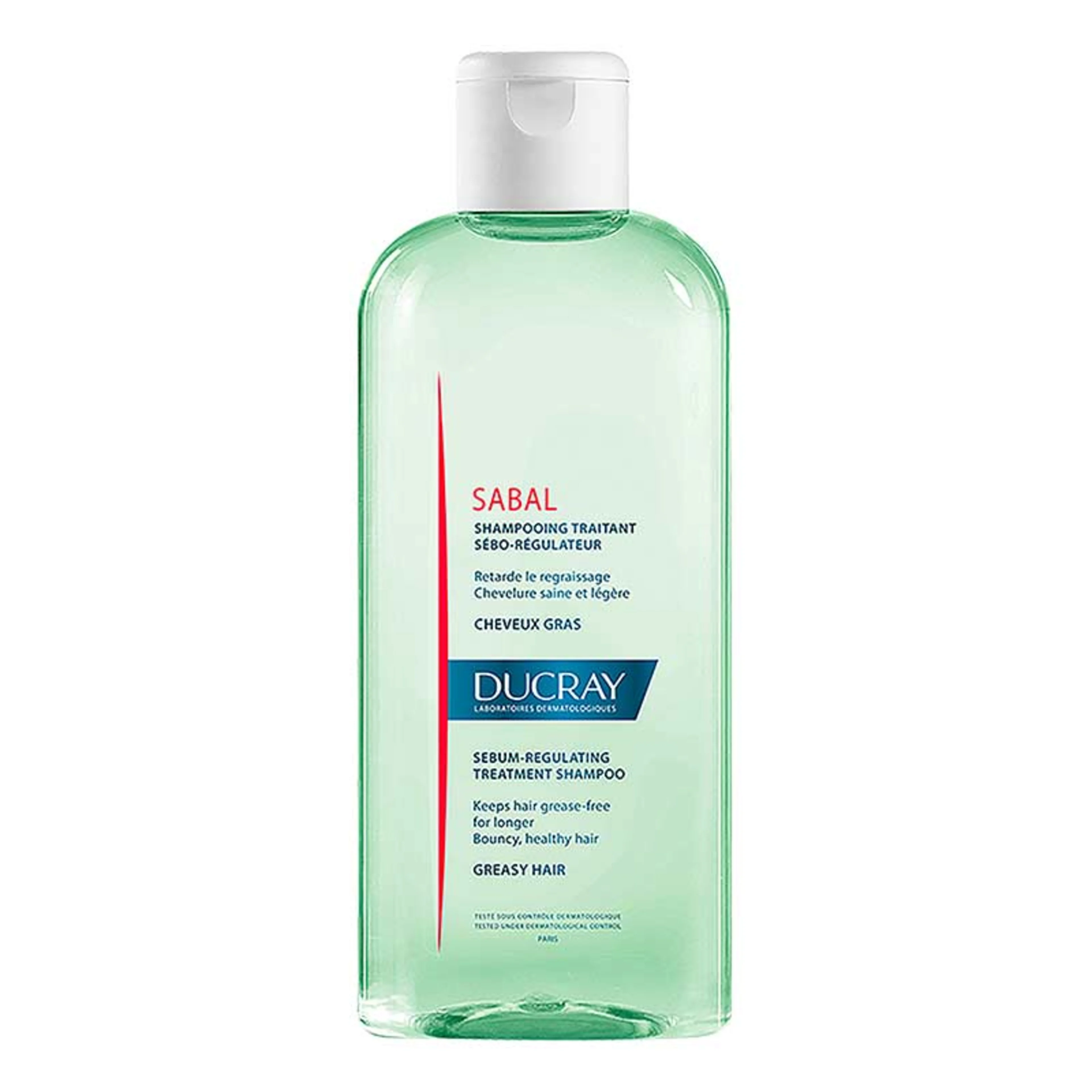 Ducray Sabal Shampoo Seborregulador Para Cabello Graso 200 Ml