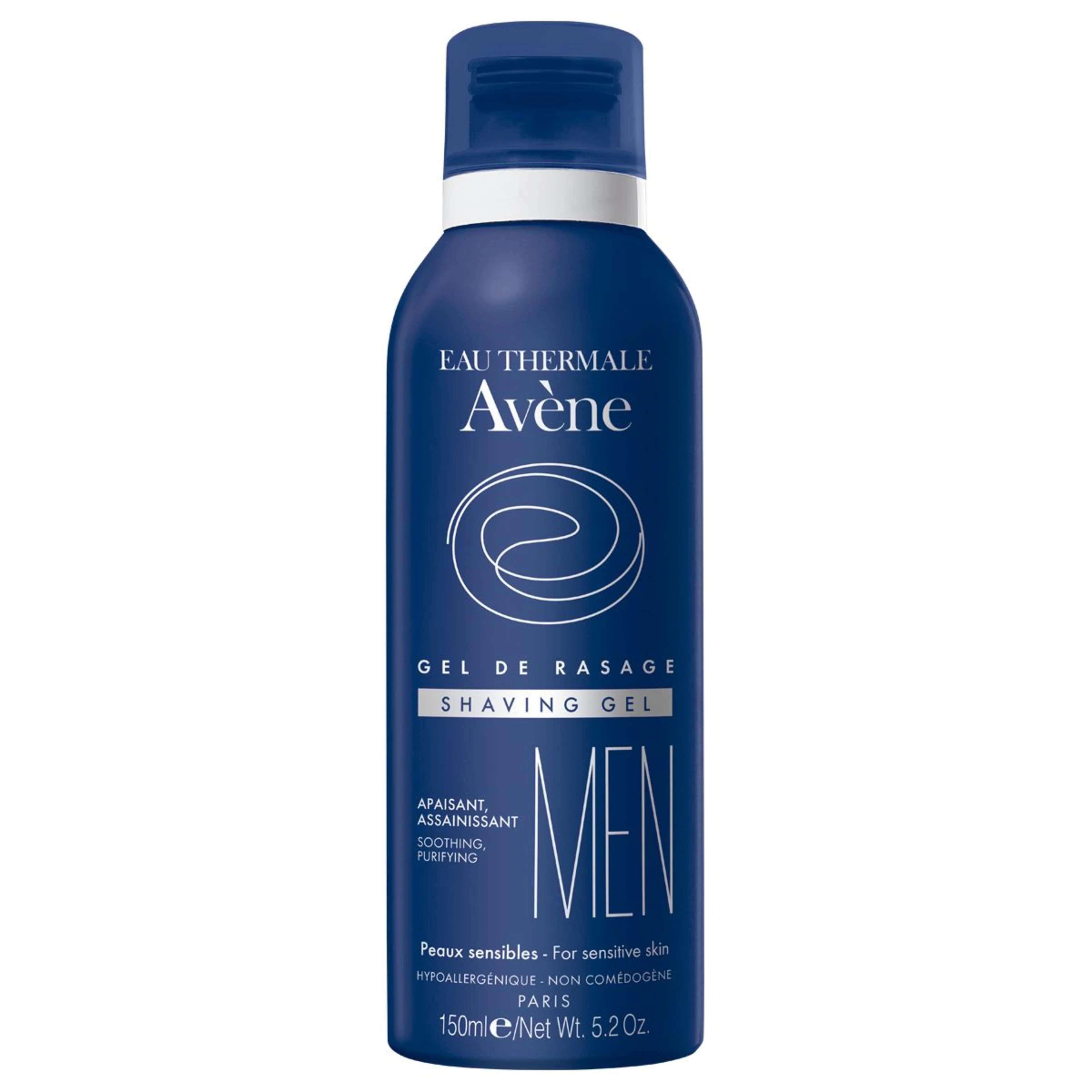 Avène homme gel para afeitar piel sensible 150 ml botella