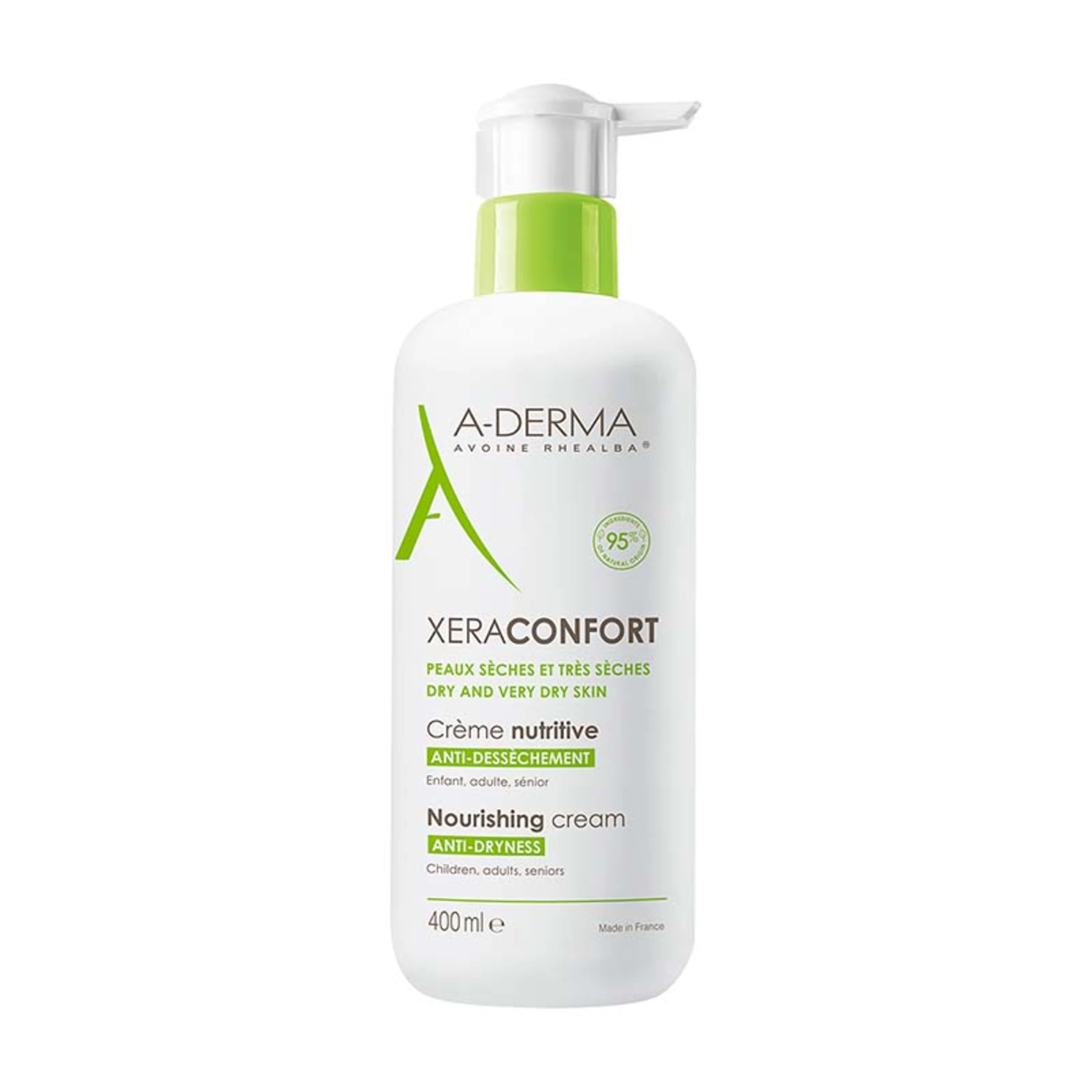 A-Derma Xera-Mega Confort Crema Hidratante Facial Y Corporal 400 Ml
