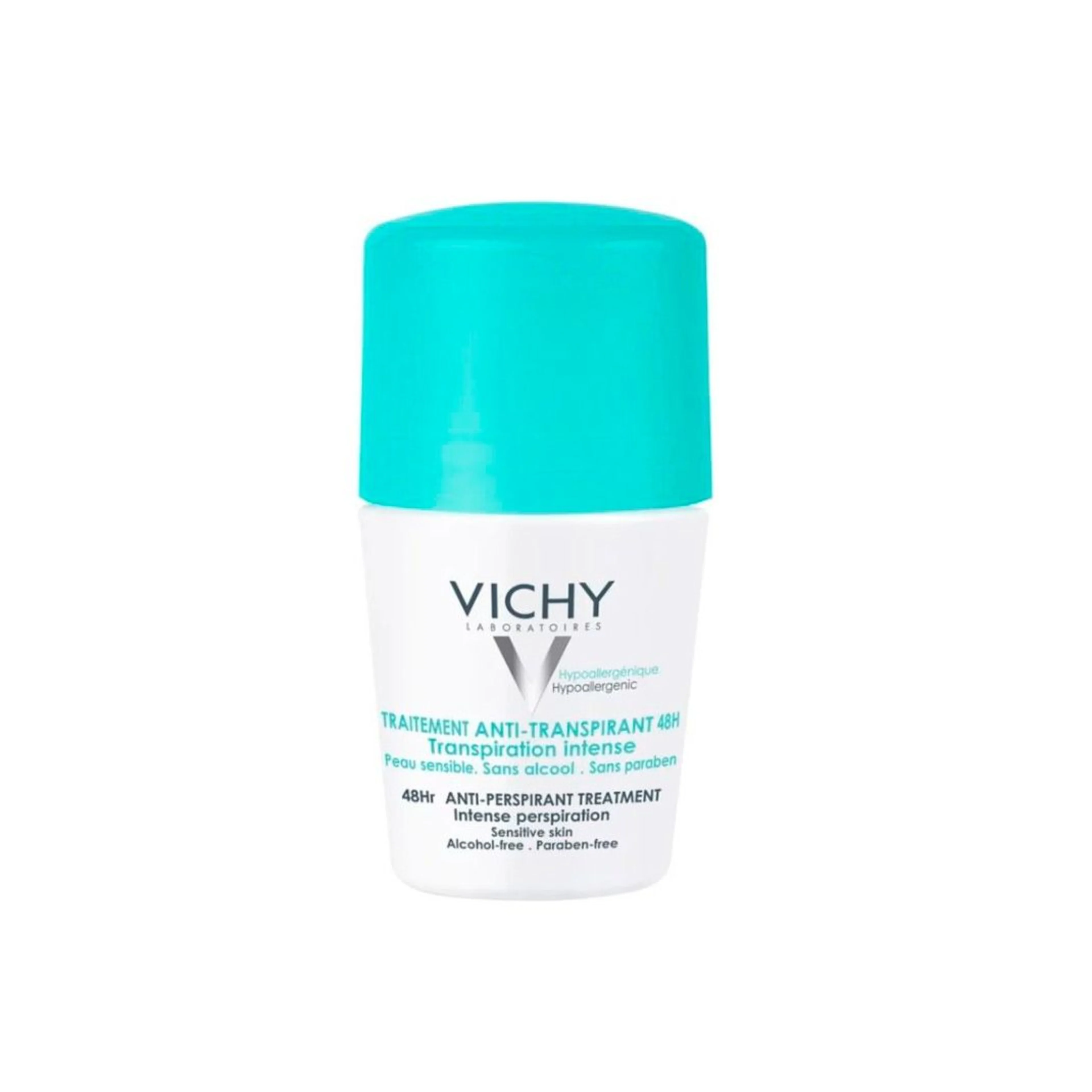 Vichy tratamiento antitranspirante 48h para piel sensible 50 ml.