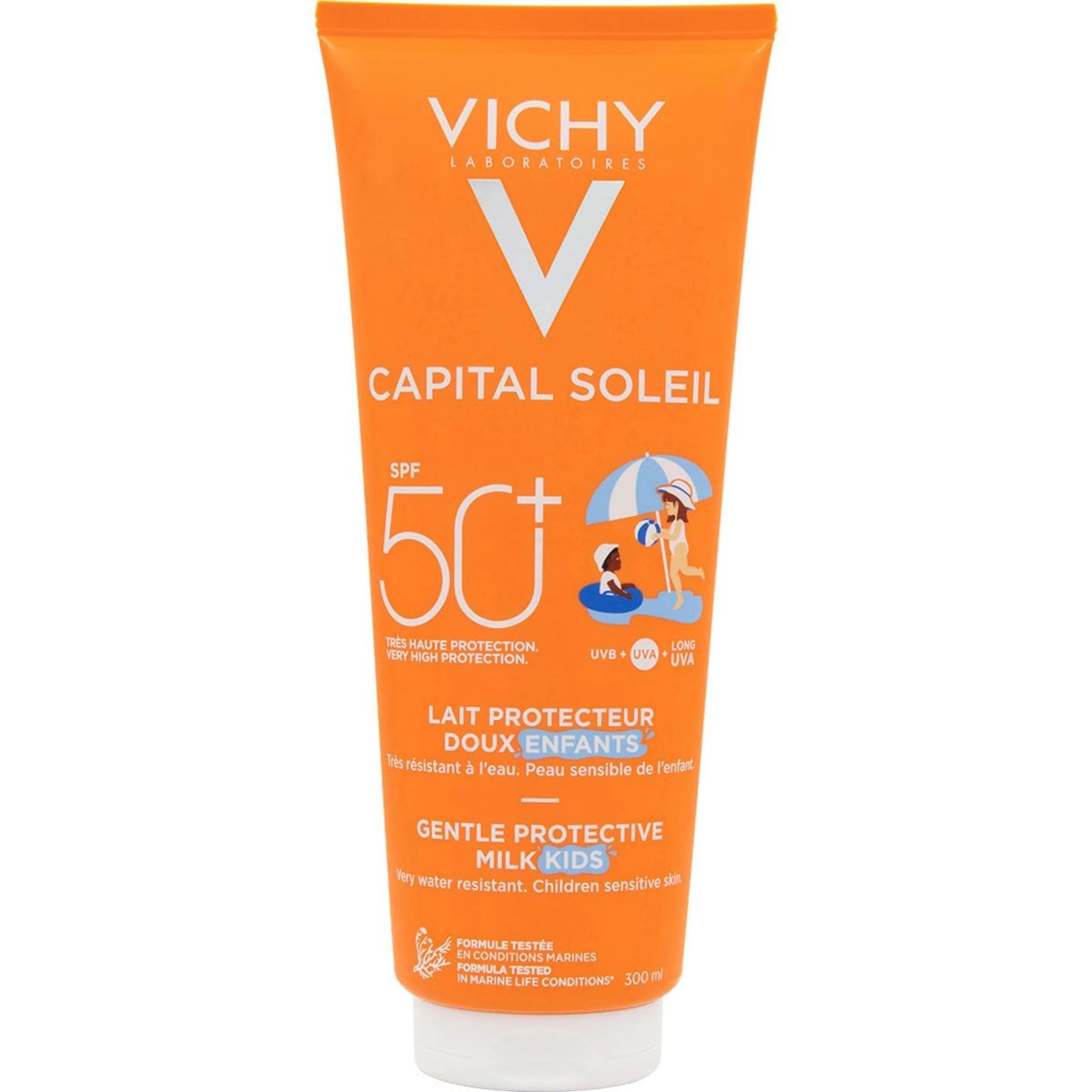 Vichy Soleil Infantil Protector Solar  Fps 50 Facial Y Corporal Con 300 Ml