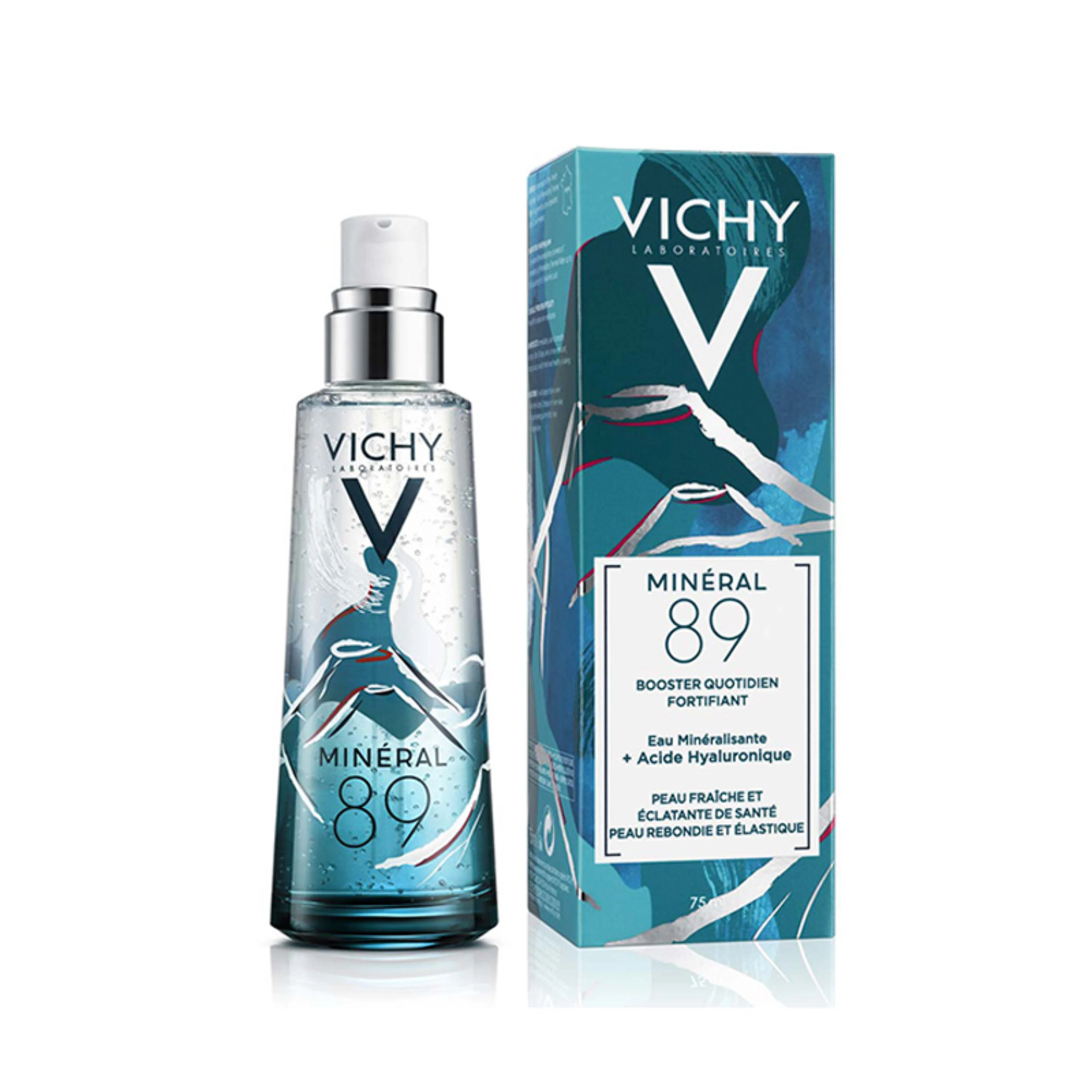 Vichy mineral 89 skin fortifying daily booster 75 ml botella