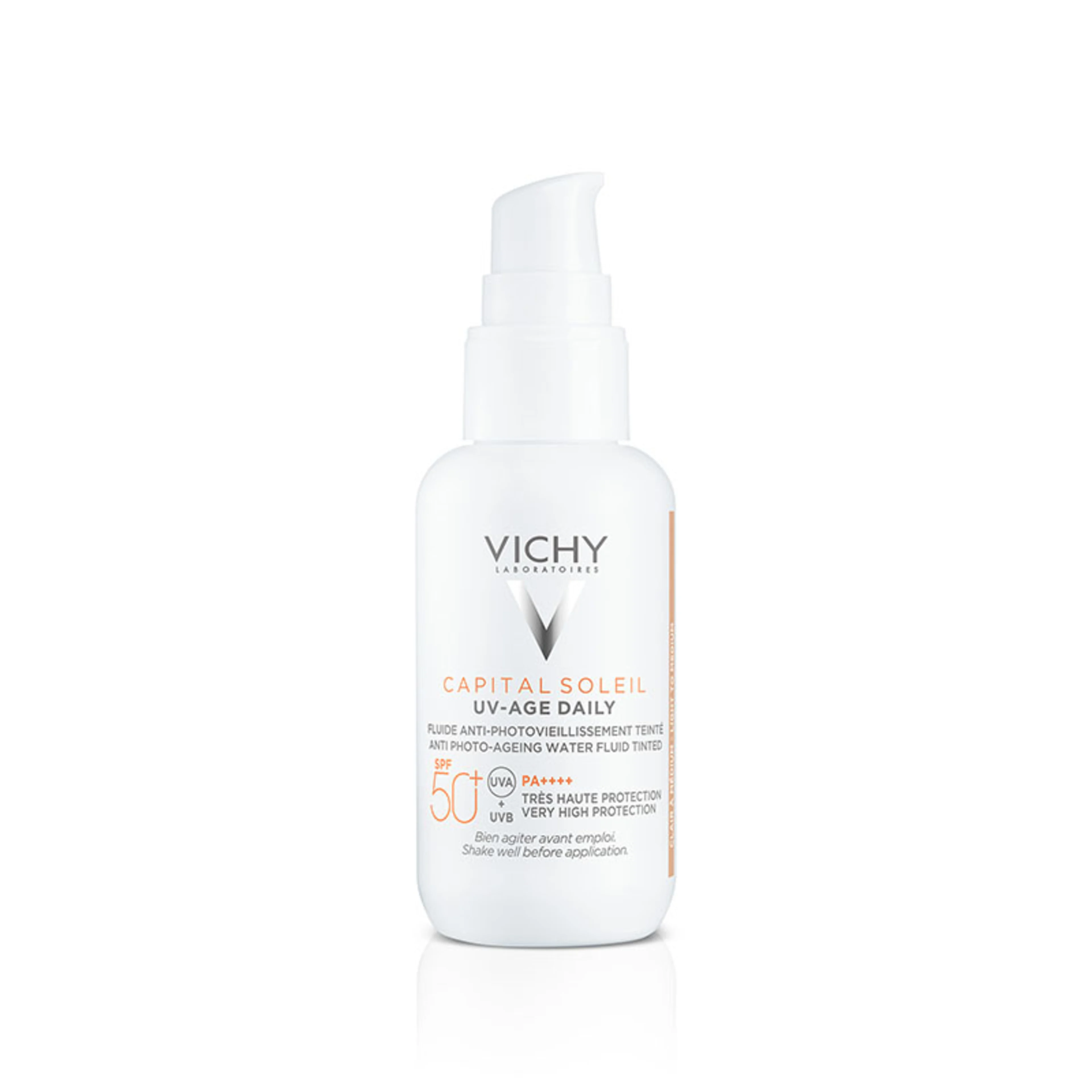 Capital Soleil Uv-Age De Uso Diario Con Color Con 40 Ml