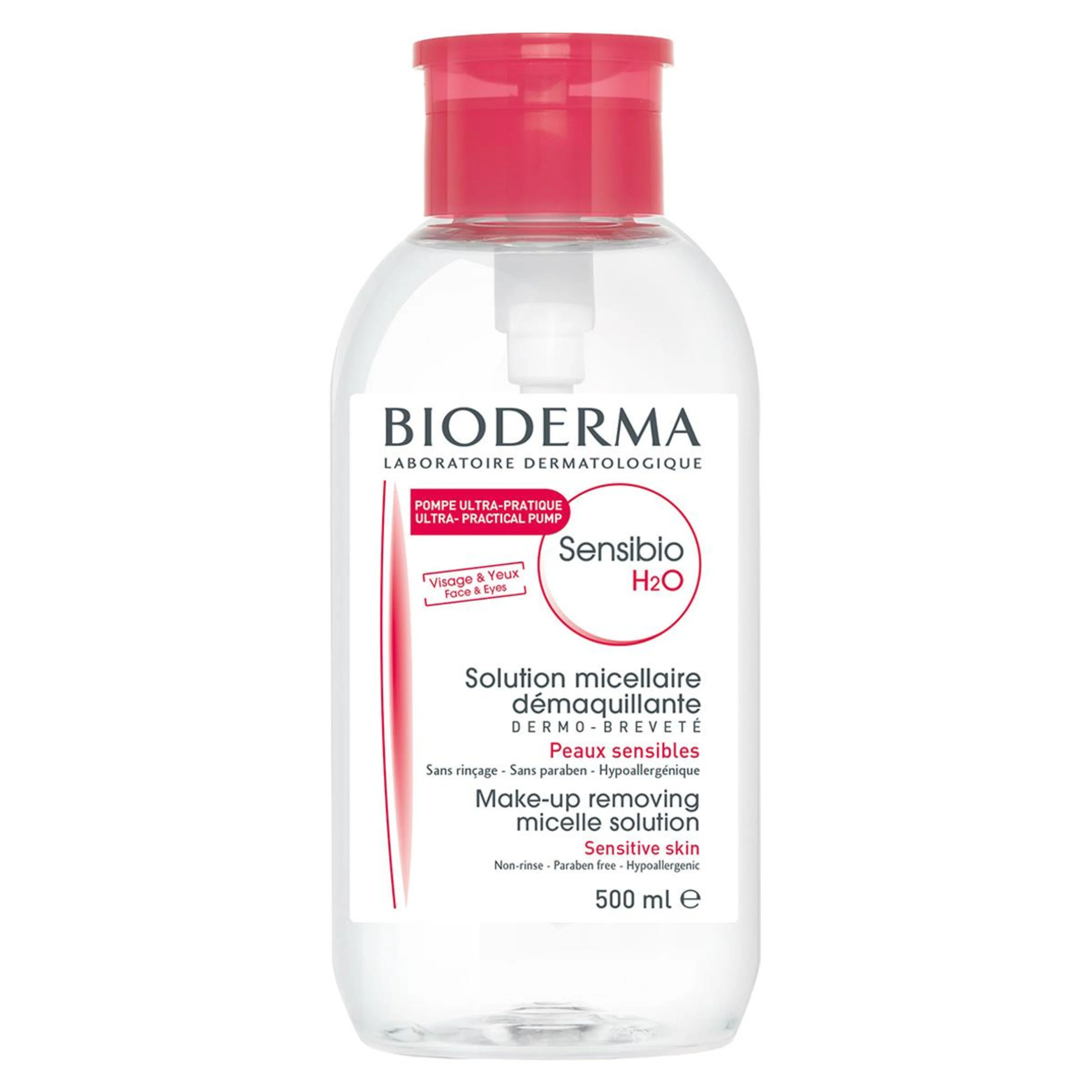 Bioderma Sensibio Bomba Inversa H2O Agua Micelar Desmaquillante 500 Ml