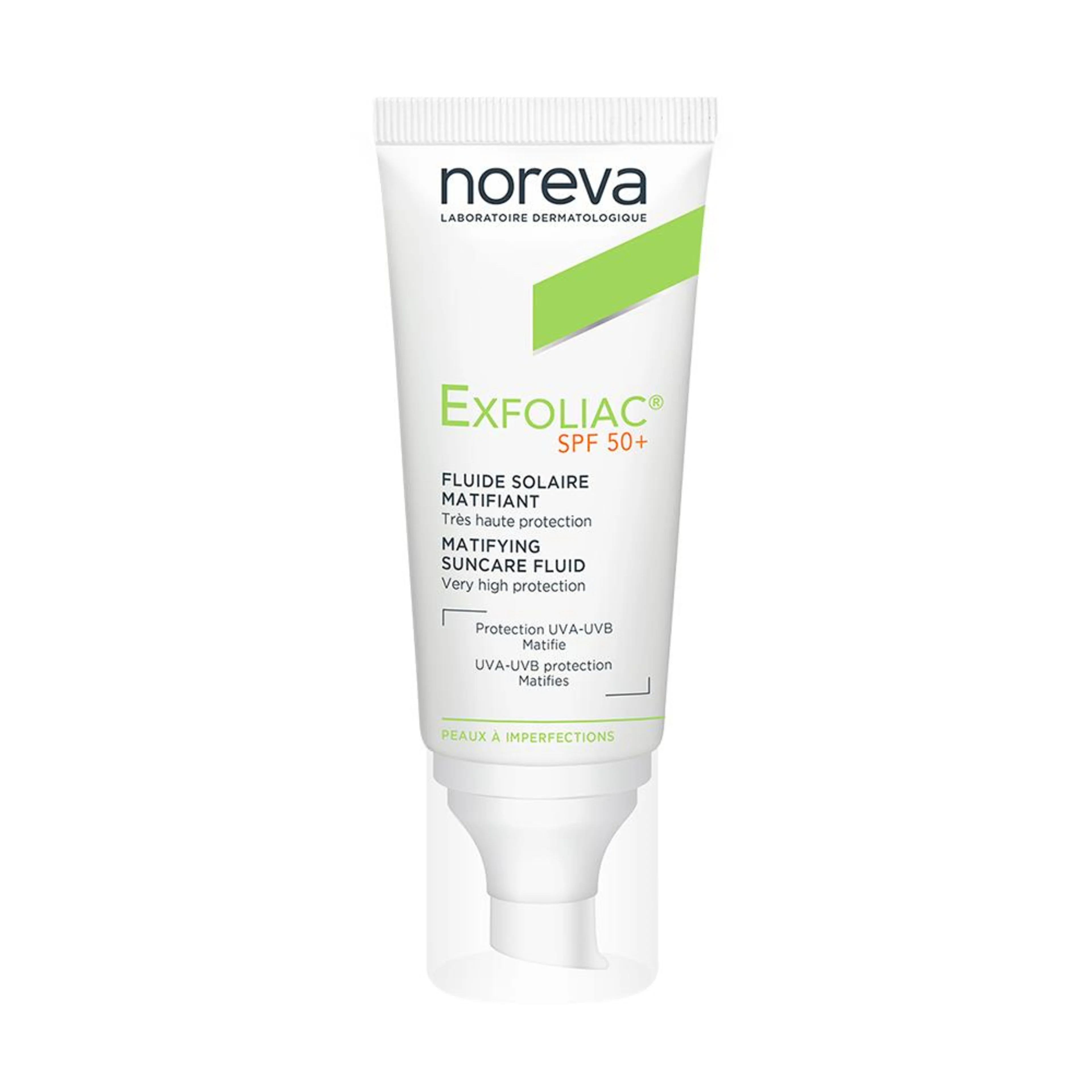 Noreva Exfoliac Fluído Solar Matificante Fps50+ 40Ml