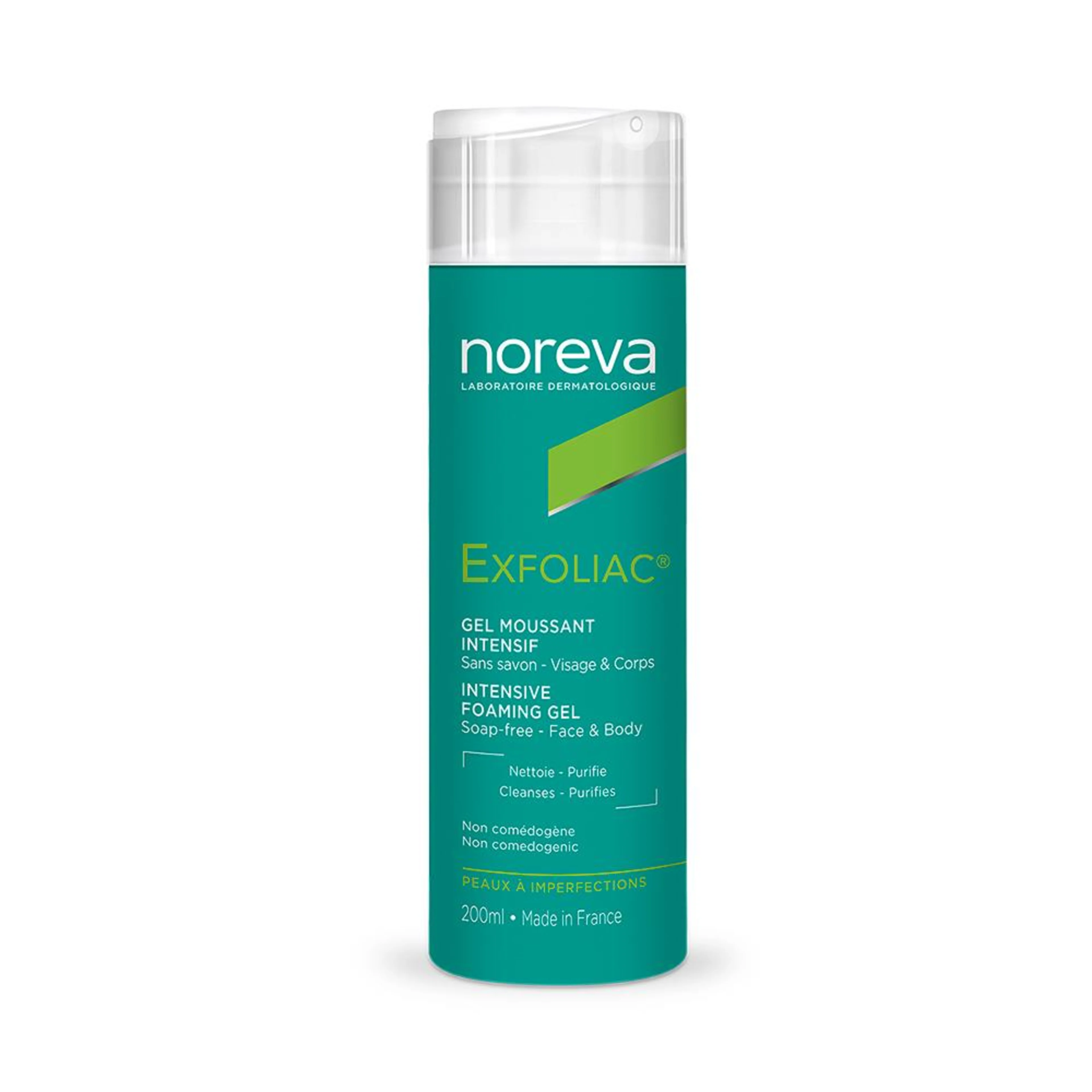 Noreva Exfoliac Gel Limpiador Espumoso 200Ml
