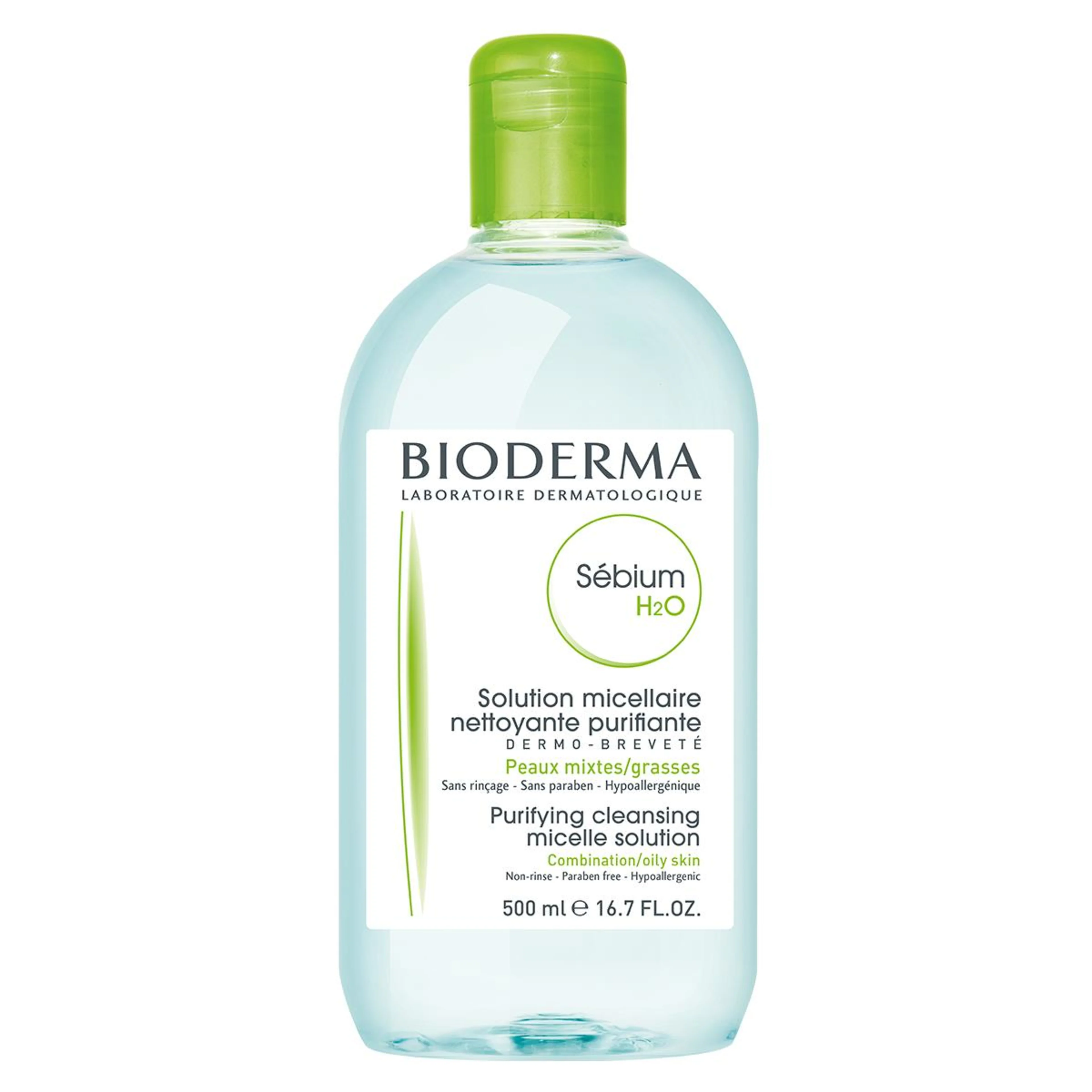 Bioderma Sébium H2O Solución Micelar Piel Grasa 500 Ml