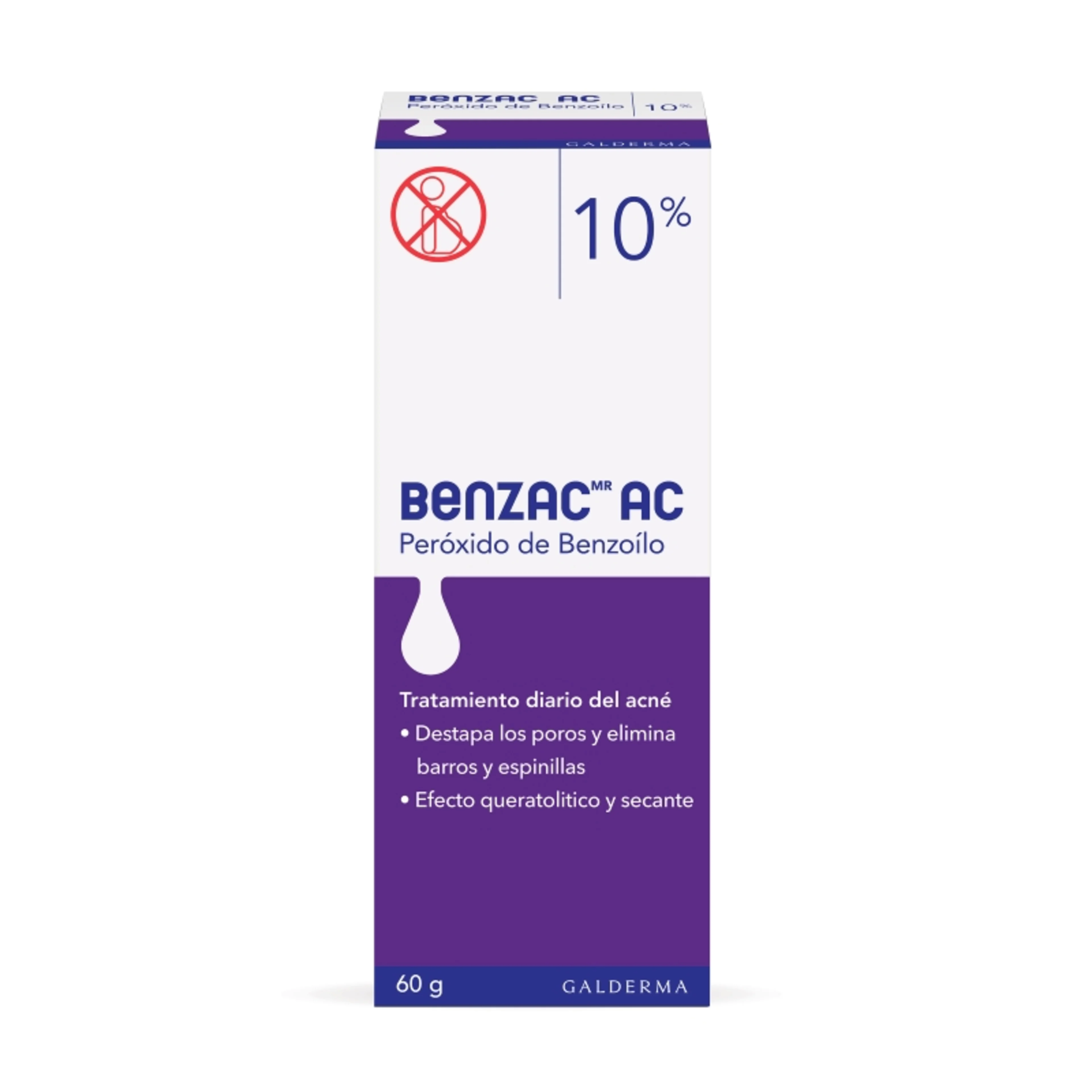 Benzac Ac 10% Gel Con 60 G