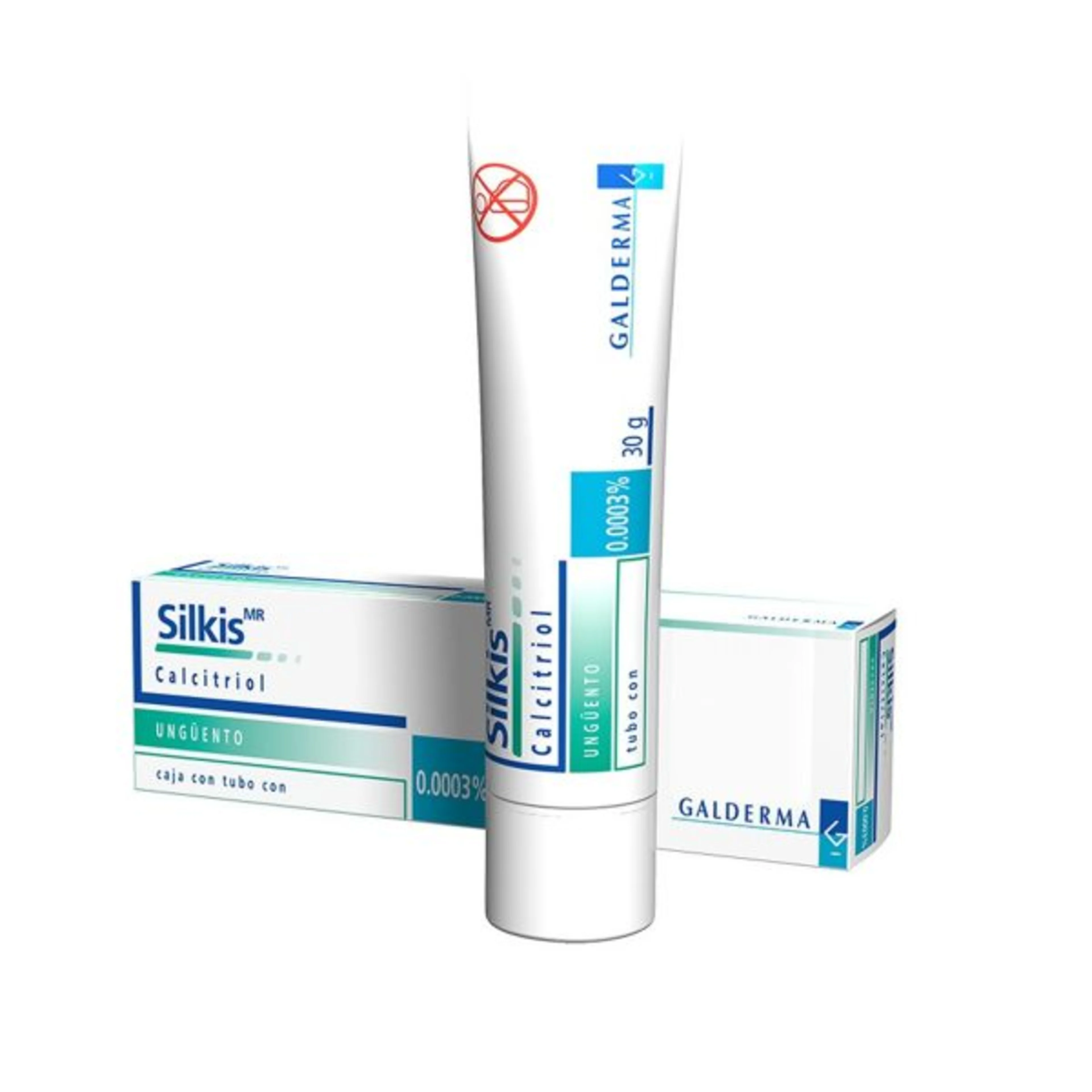 Silkis calcitriol 30 gr con 1 ungüento