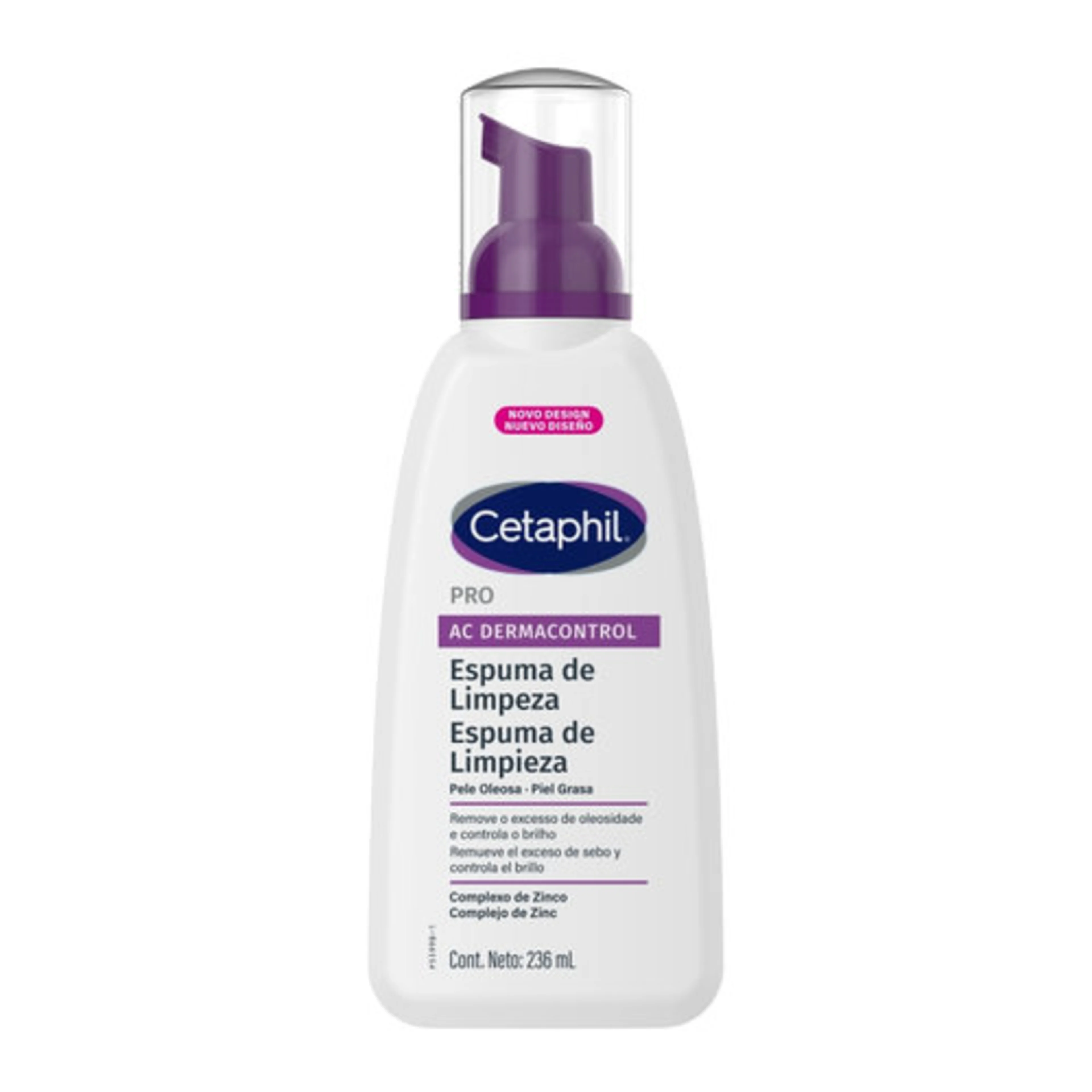 Cetaphil Pro Ac Dermacontrol Espuma De Limpieza 236 Ml