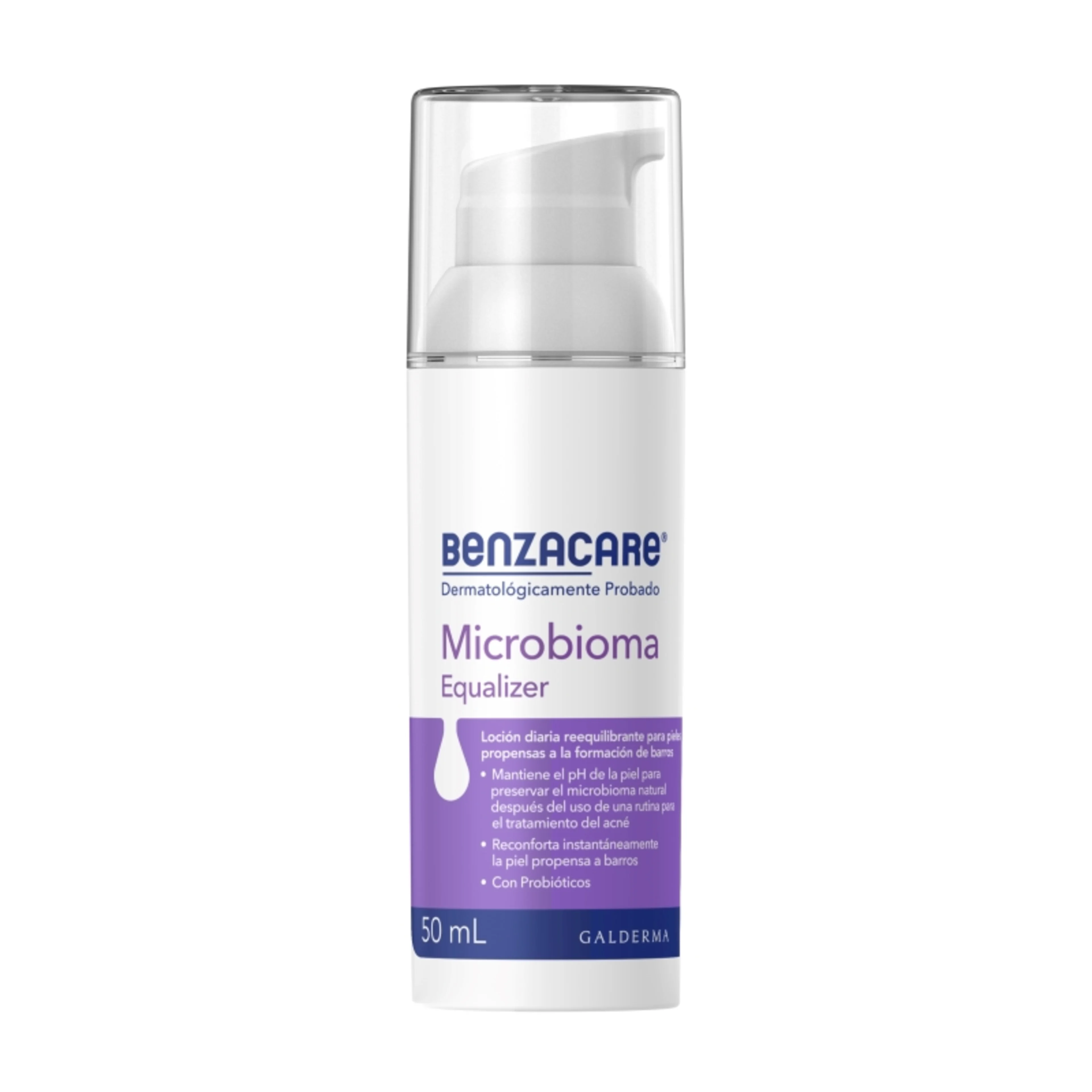 Benzacare Microbioma Equalizer Loción Hidratante De Uso Diario Con 50 Ml