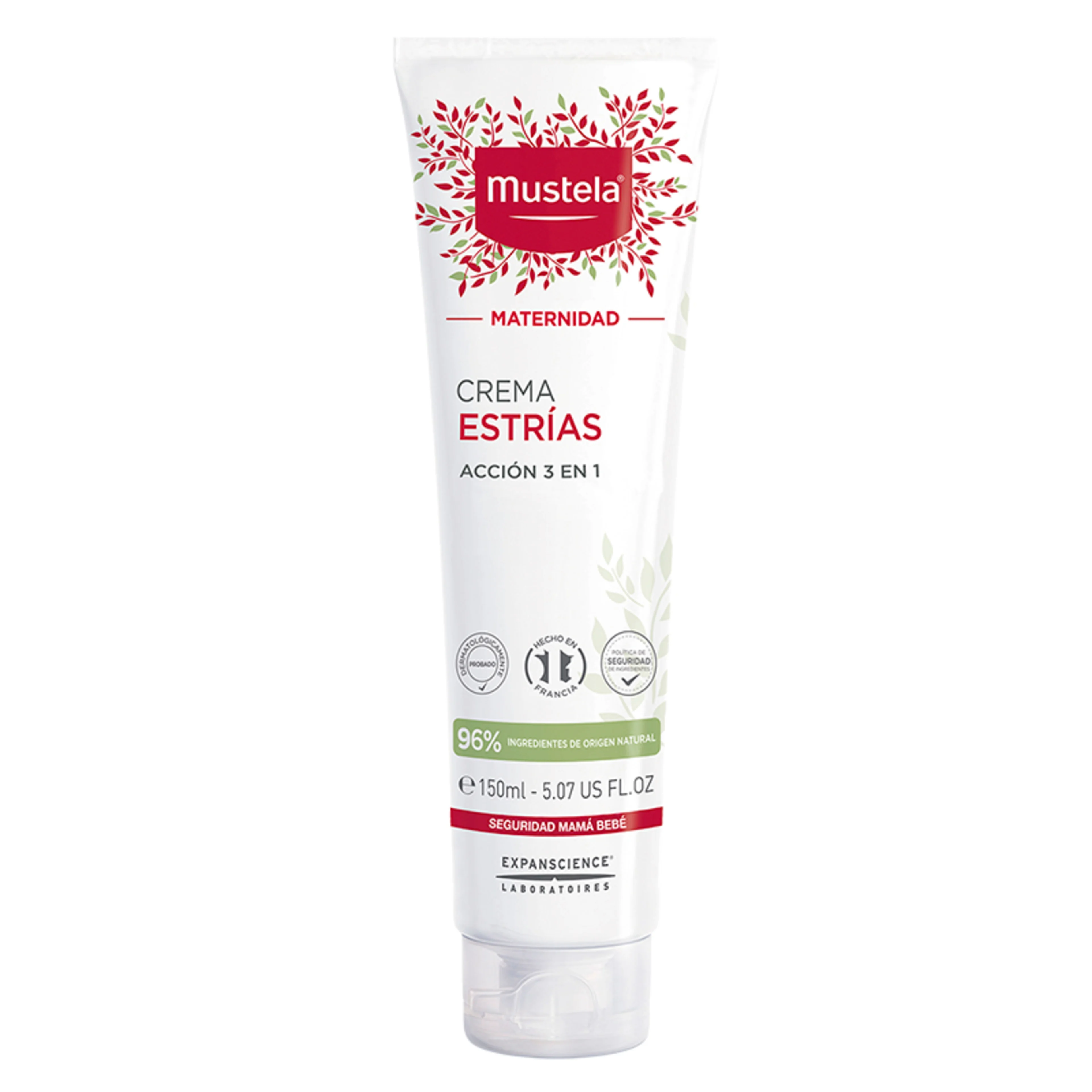 Mustela Maternidad Crema Prevención De Estrías Acción 3 En 1 150 Ml
